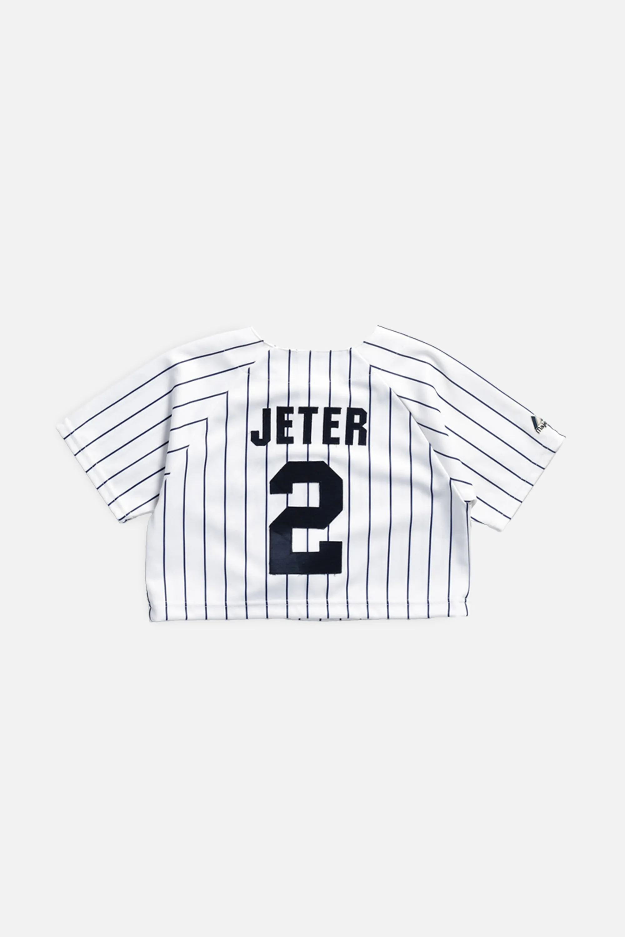 Rework New York Yankees MLB Crop Jersey - XS Frankie