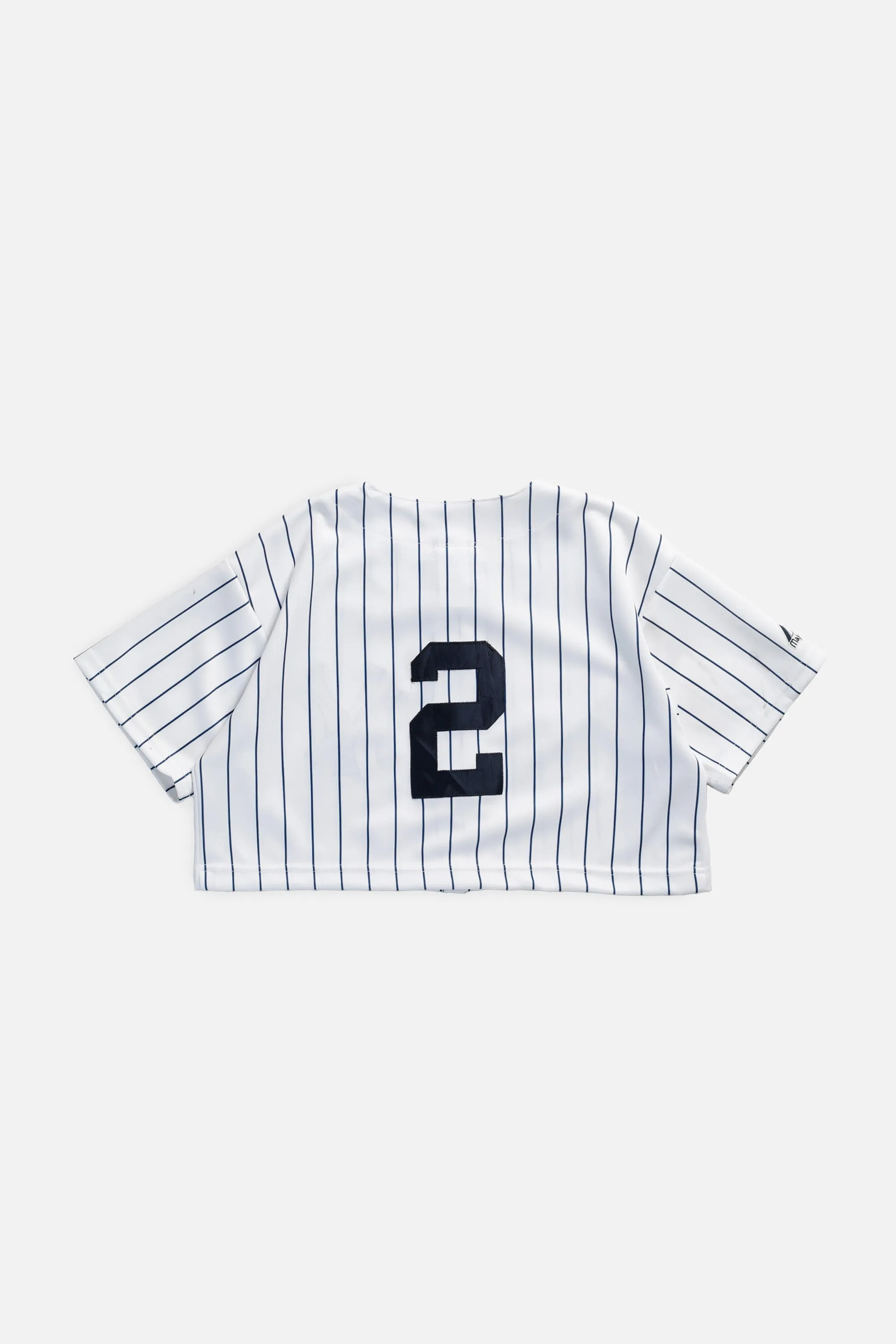 Rework New York Yankees MLB Crop Jersey - XS Frankie