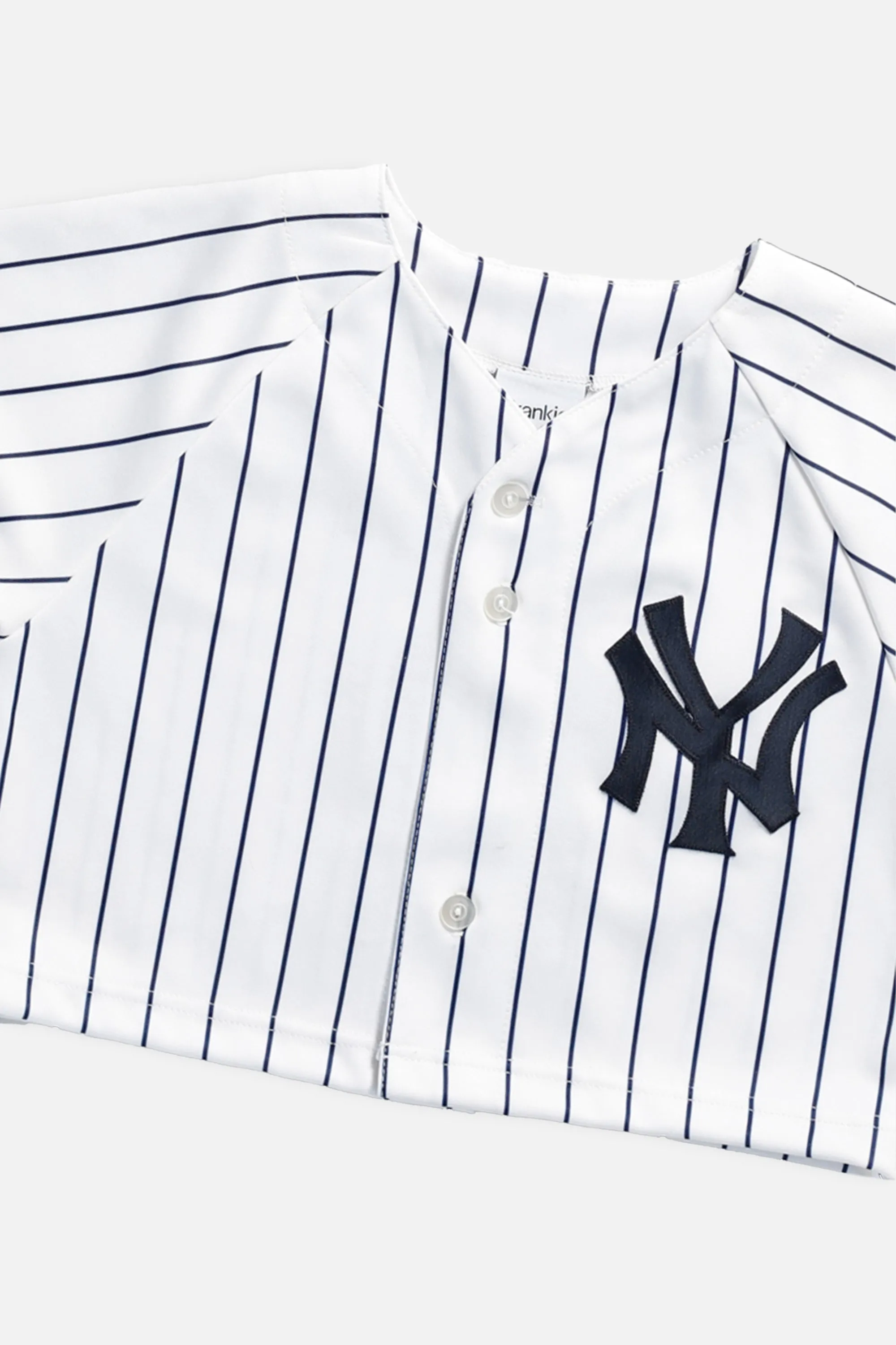Rework New York Yankees MLB Crop Jersey - XS Frankie