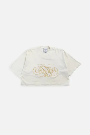 Rework Niagara Falls Crop Tee - S Frankie