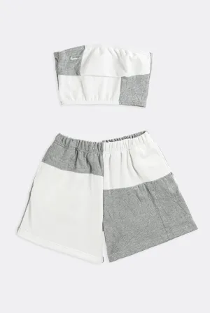 Rework Nike Patchwork Sweatshorts Set - XS, S, M, L, XL Frankie