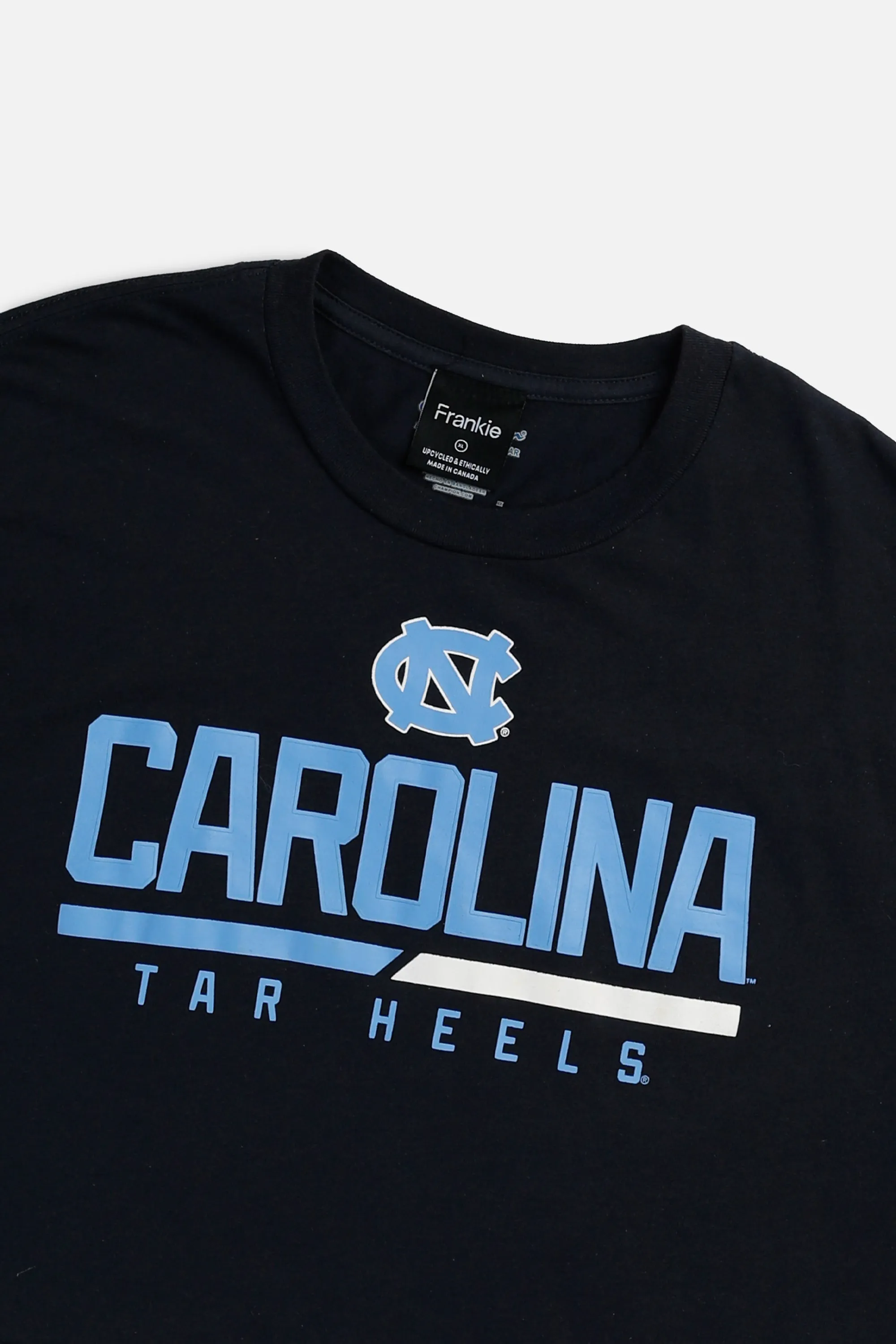 Rework North Carolina Tar Heels NCAA Crop Tee - XL Frankie