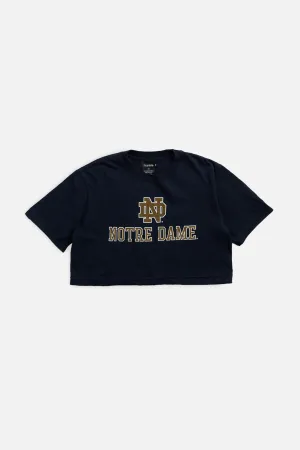 Rework Notre Dame Crop Tee - S Frankie