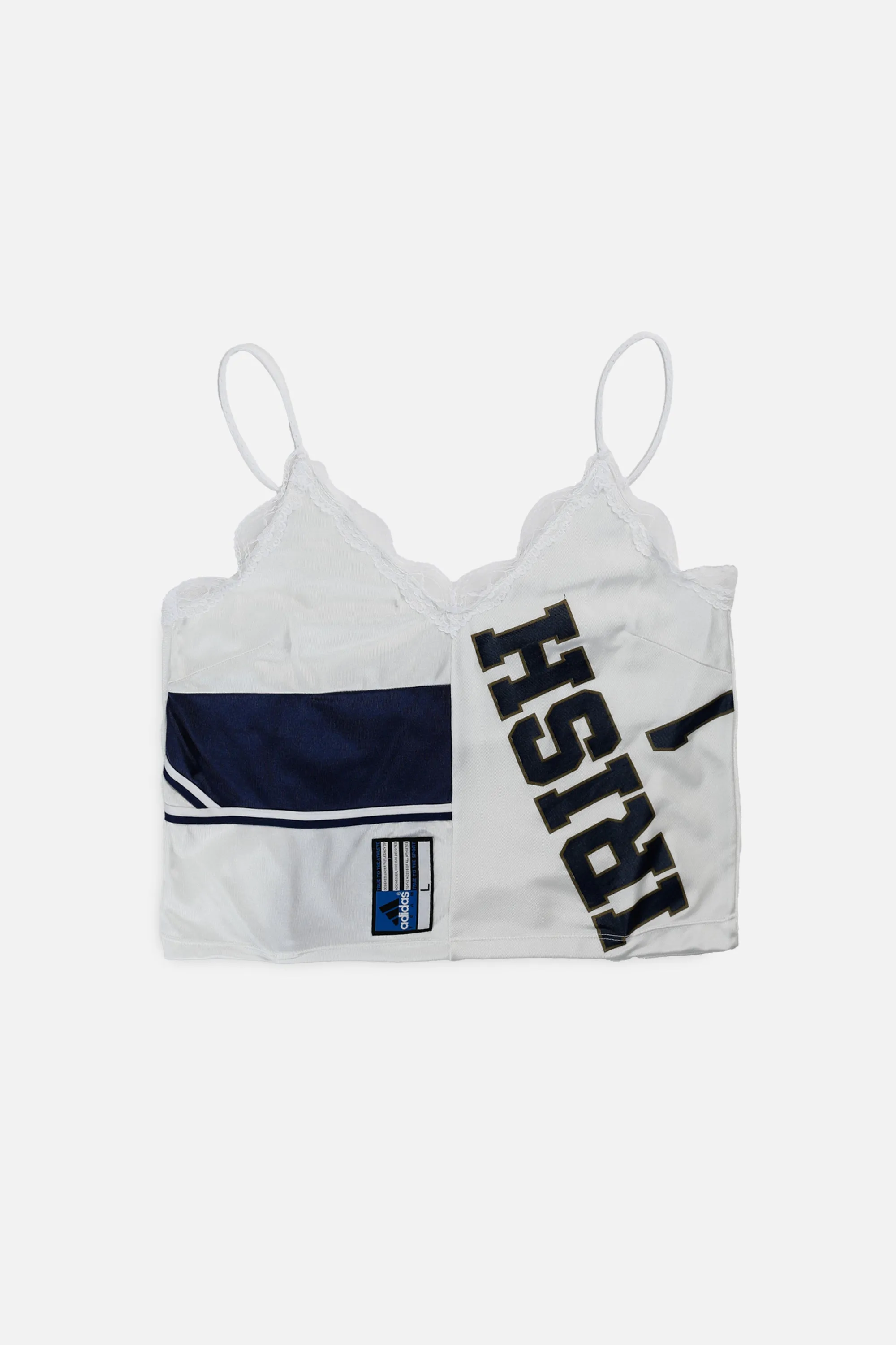 Rework Notre Dame Fighting Irish NCAA Lace Tank - L Frankie