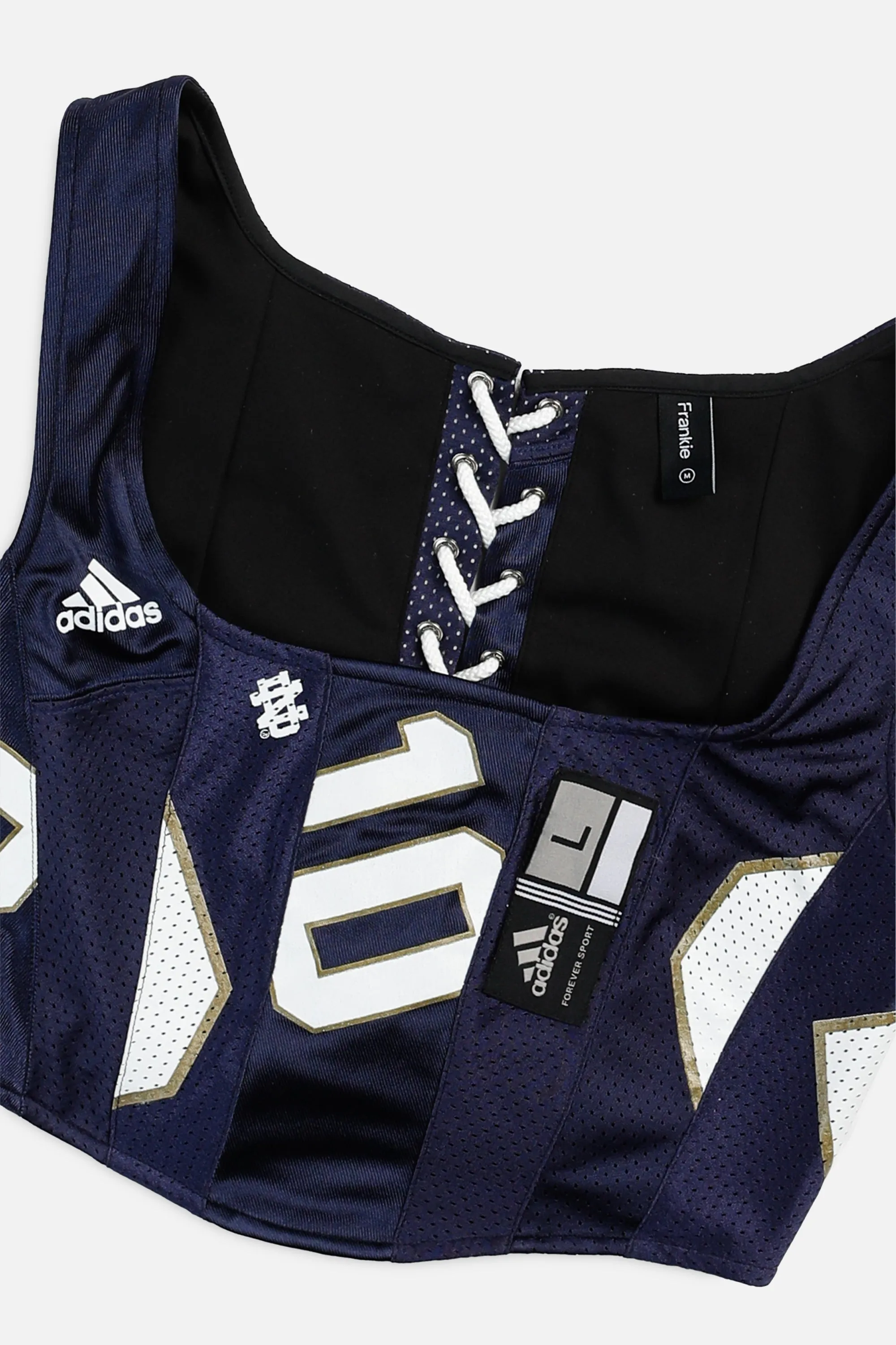 Rework Notre Dame NCAA Corset - M Frankie
