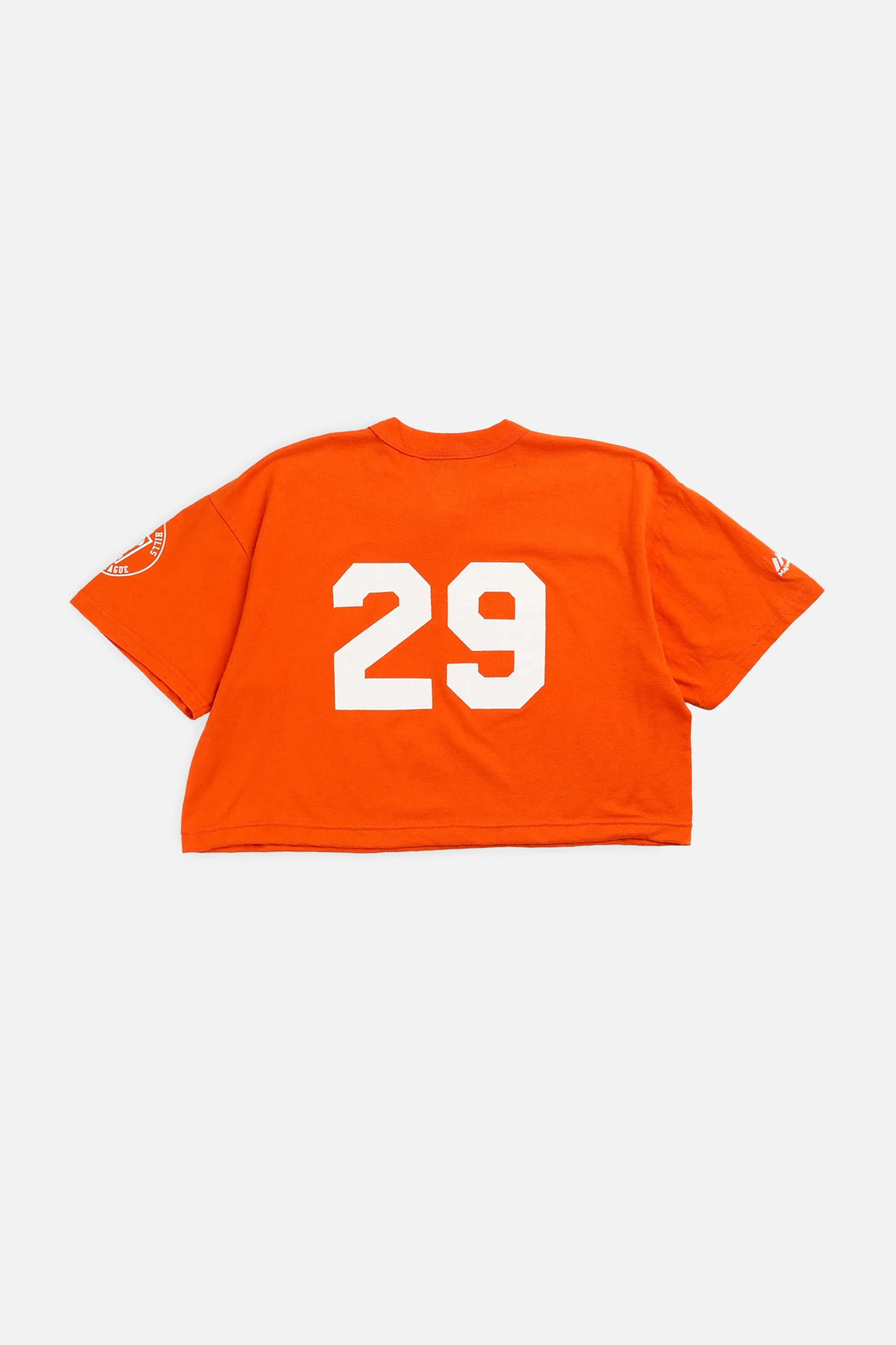 Rework NY Mets MLB Crop Tee - M Frankie
