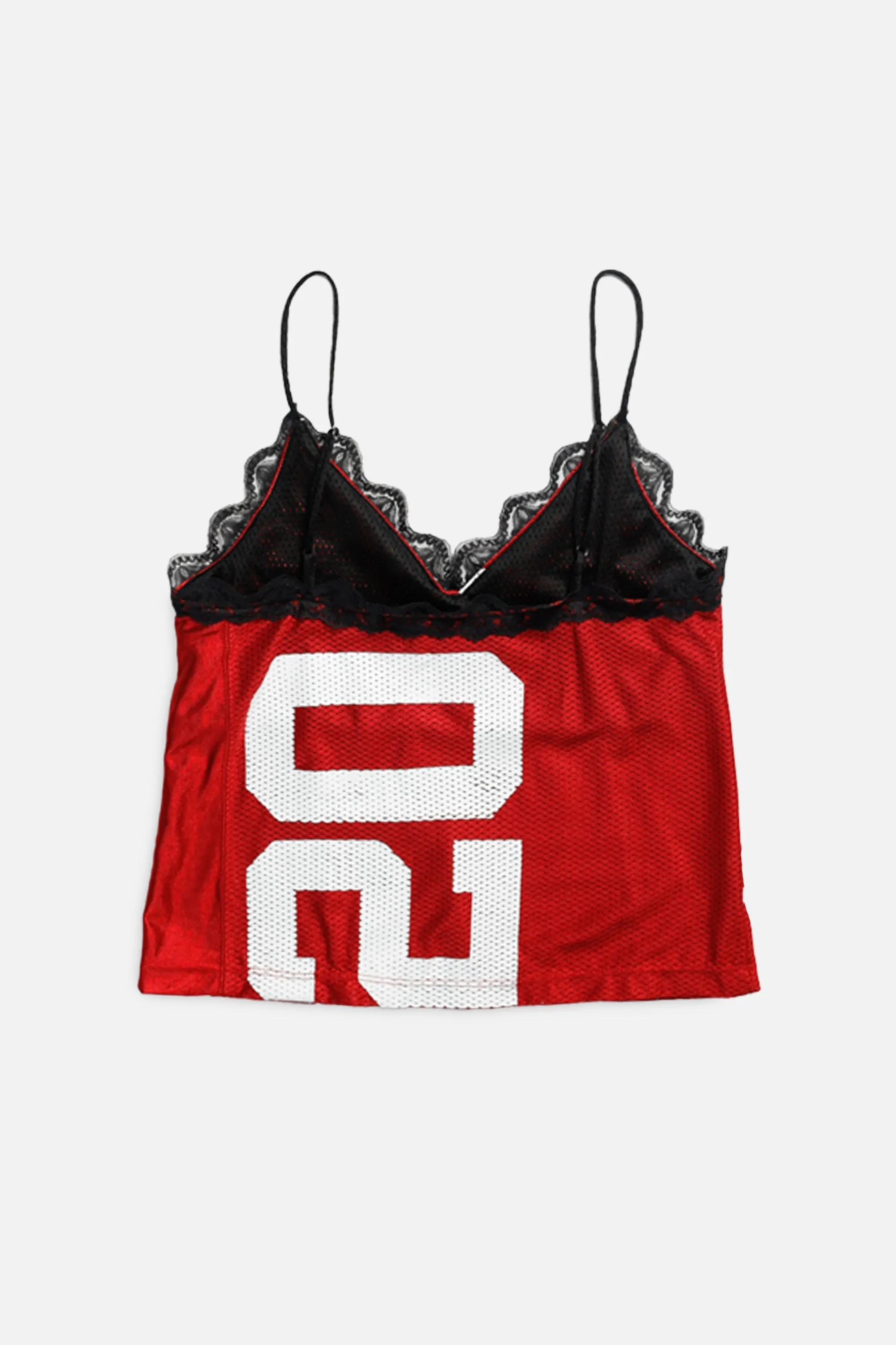 Rework Ohio State Buckeyes NCAA Lace Tank - S Frankie