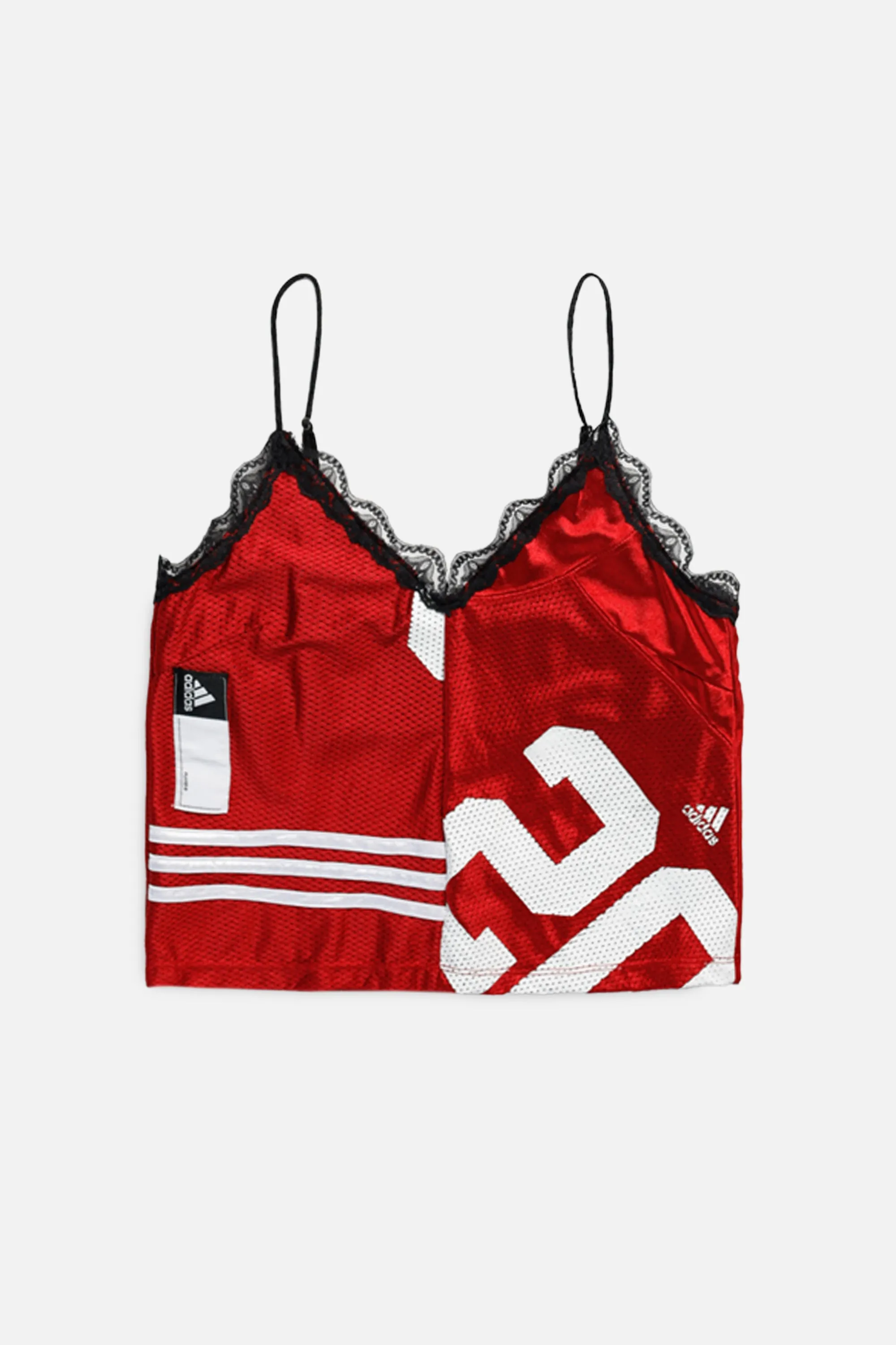 Rework Ohio State Buckeyes NCAA Lace Tank - S Frankie