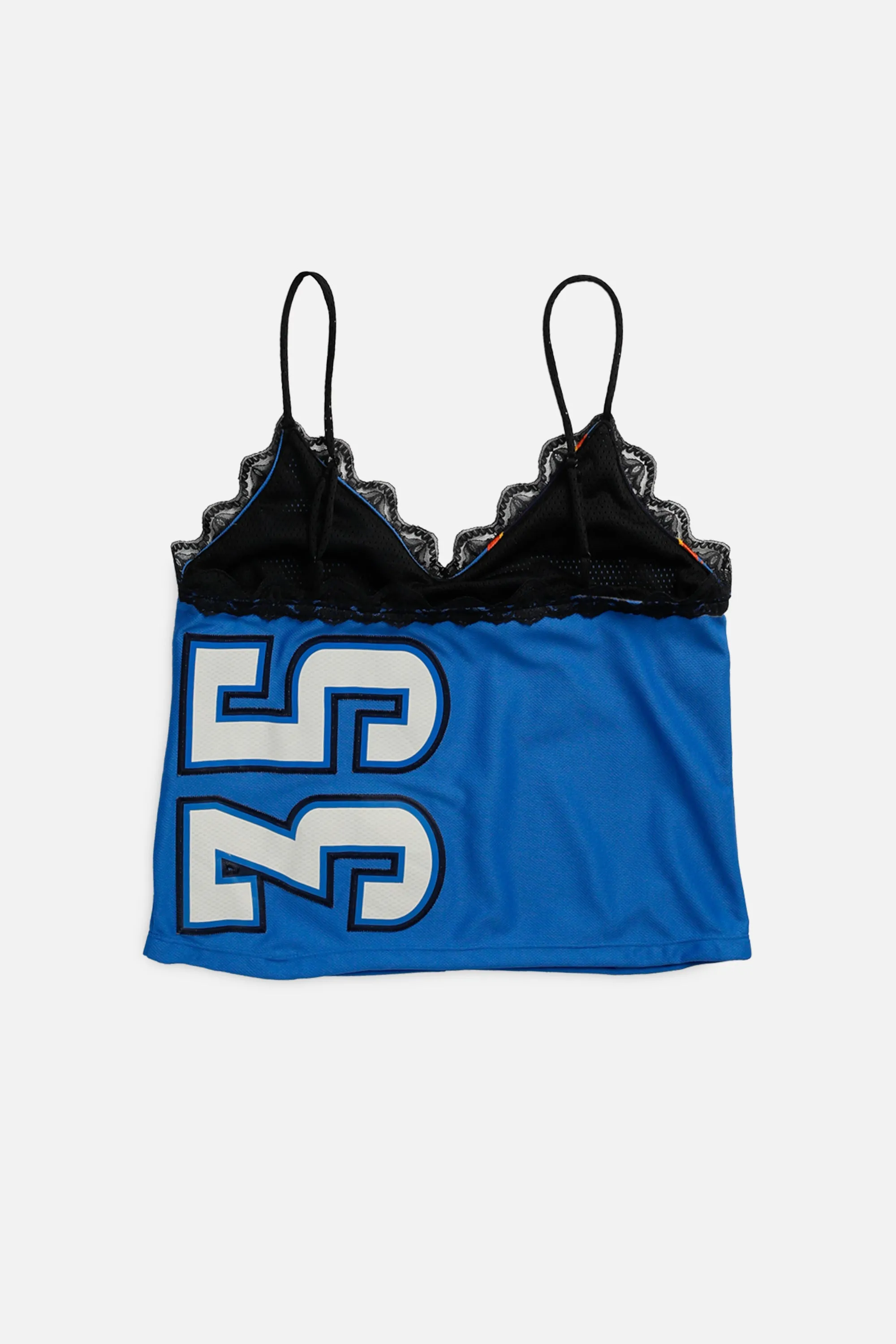 Rework Oklahoma City Thunder NBA Lace Tank - XS Frankie
