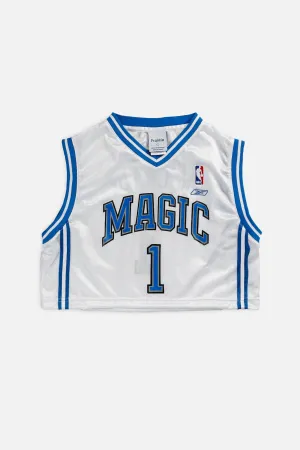 Rework Orlando Magic NBA Crop Jersey - S Frankie
