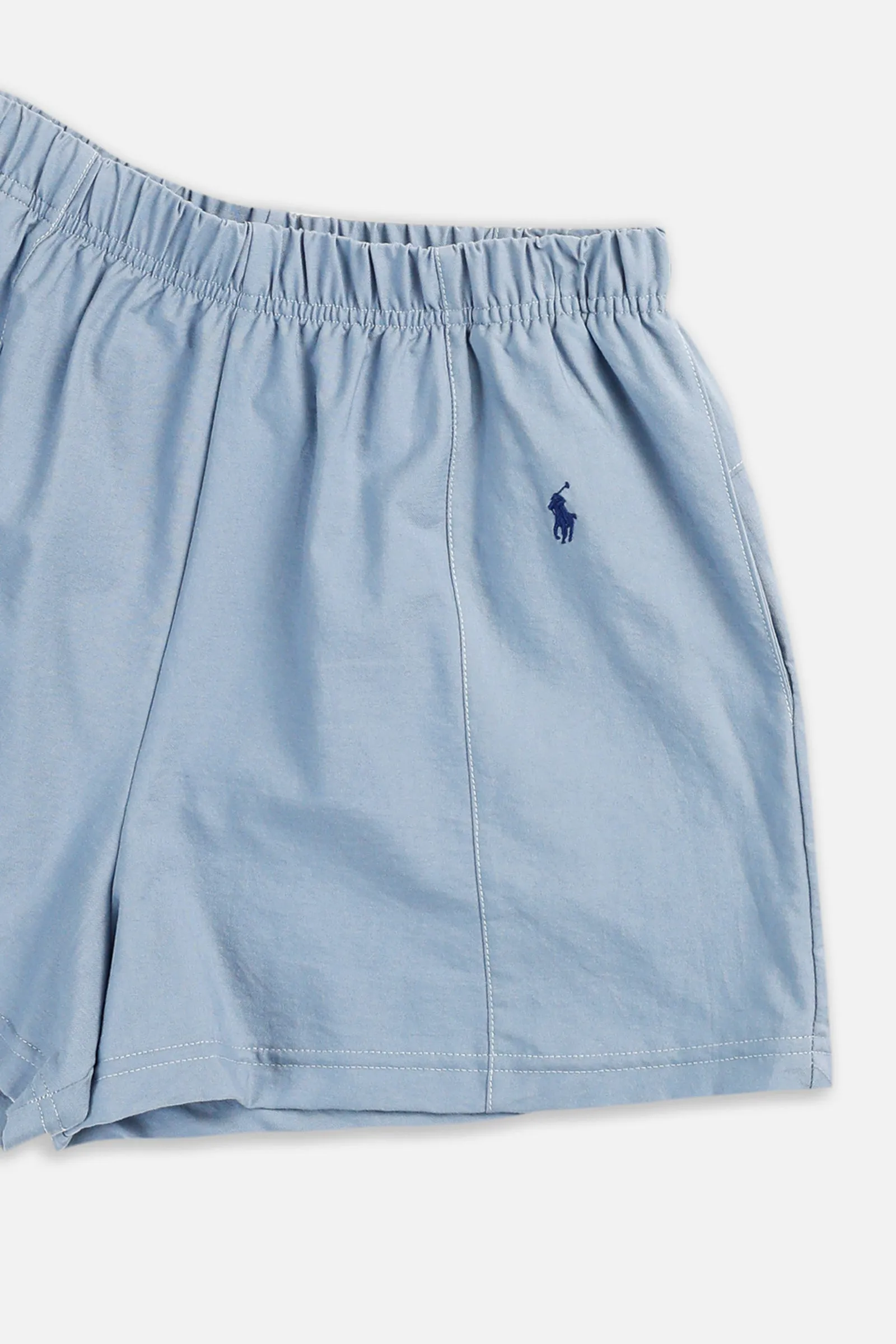 Rework Oxford Mini Boxer Shorts - L Frankie