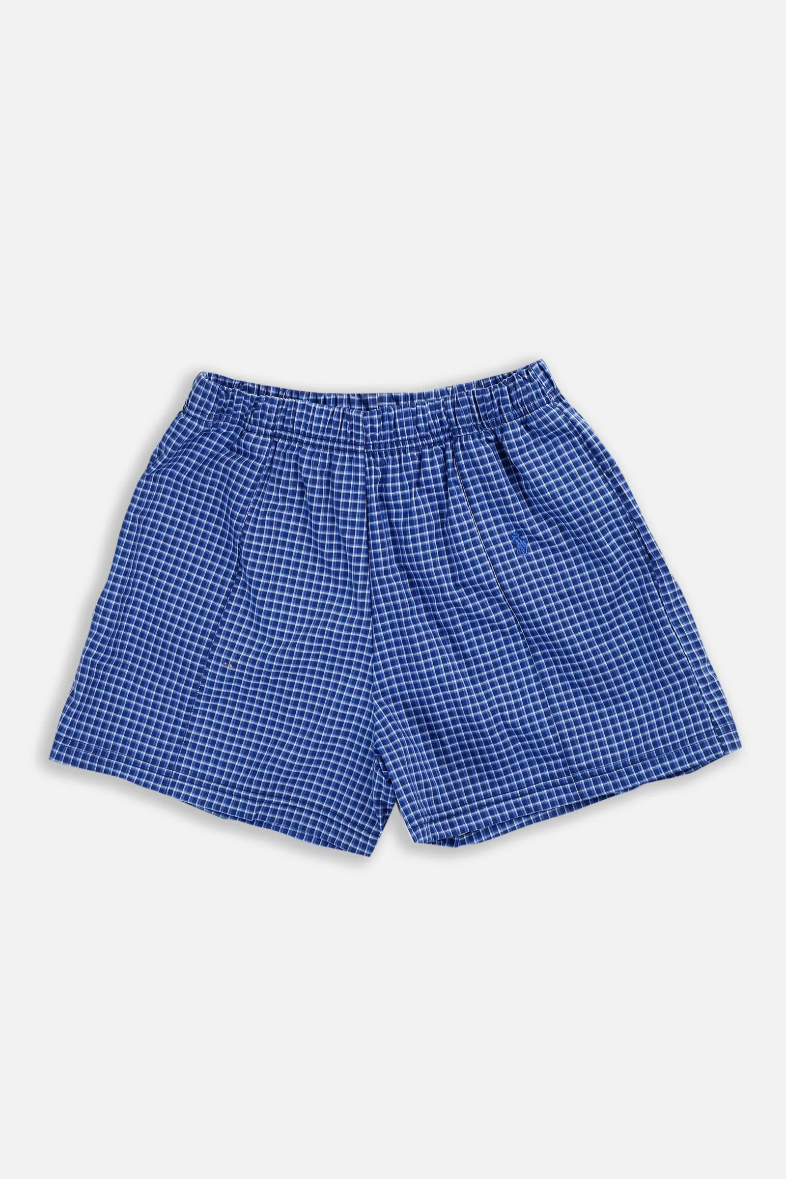 Rework Oxford Mini Boxer Shorts - S Frankie