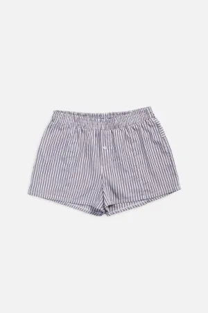 Rework Oxford Mini Boxer Shorts - S Frankie