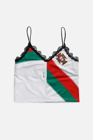 Rework Portugal Soccer Lace Tank - M Frankie
