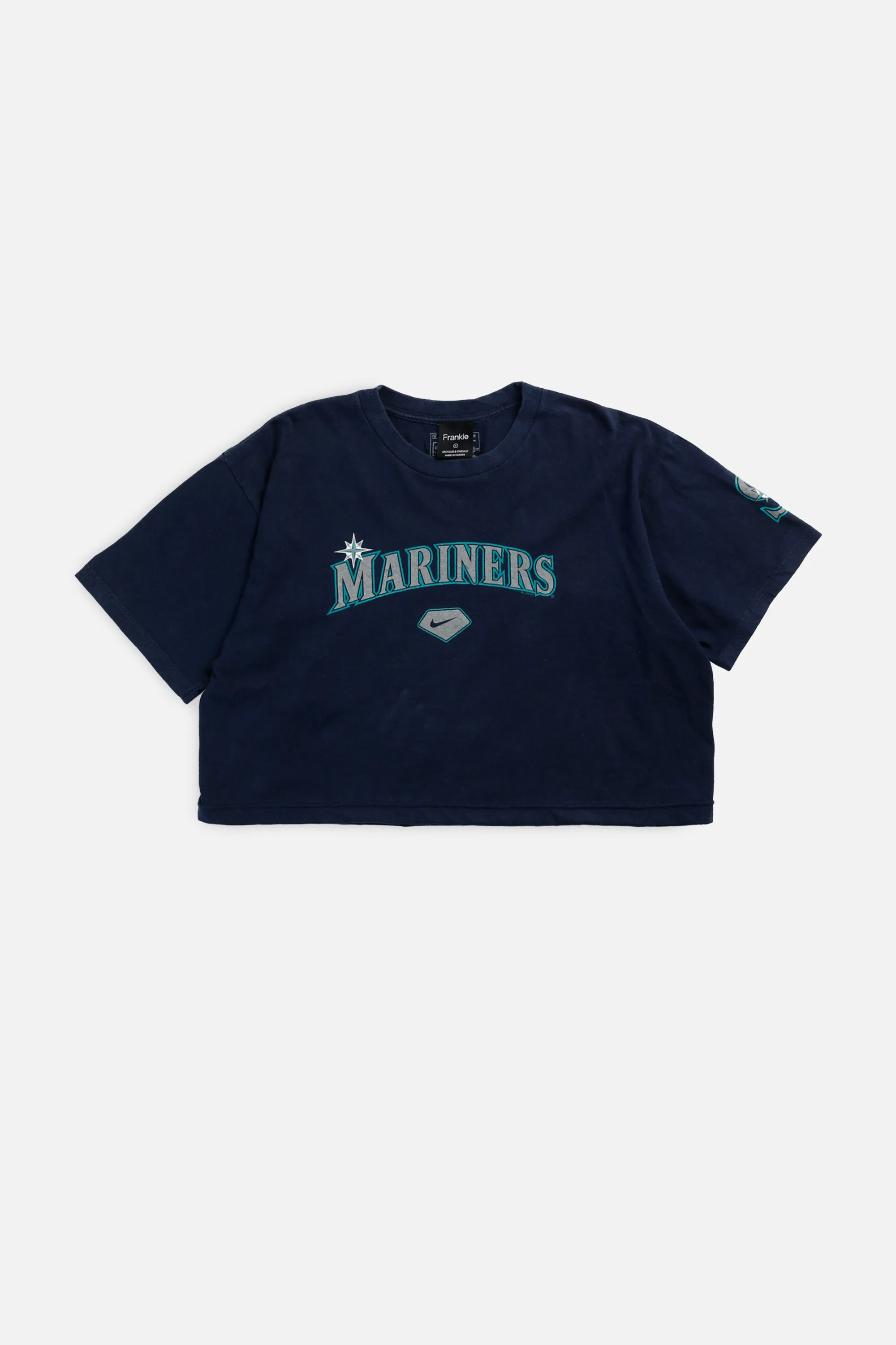 Rework Seattle Mariners MLB Crop Tee - XL Frankie