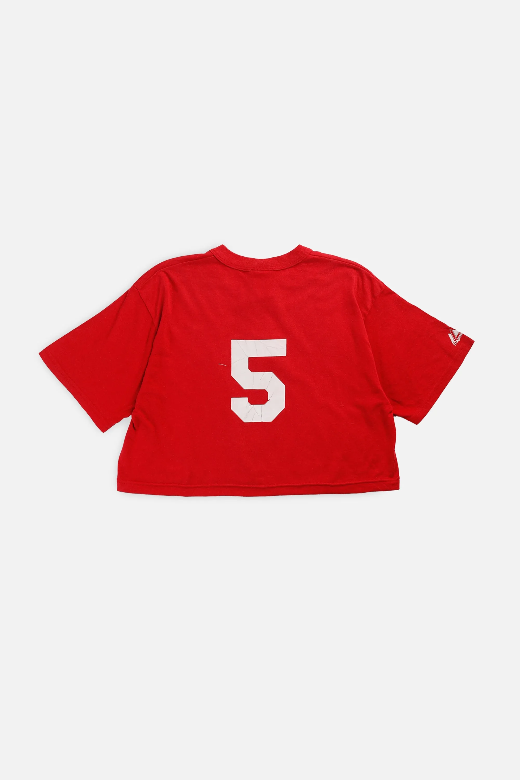 Rework St. Louis Cardinals MLB Crop Tee - M Frankie
