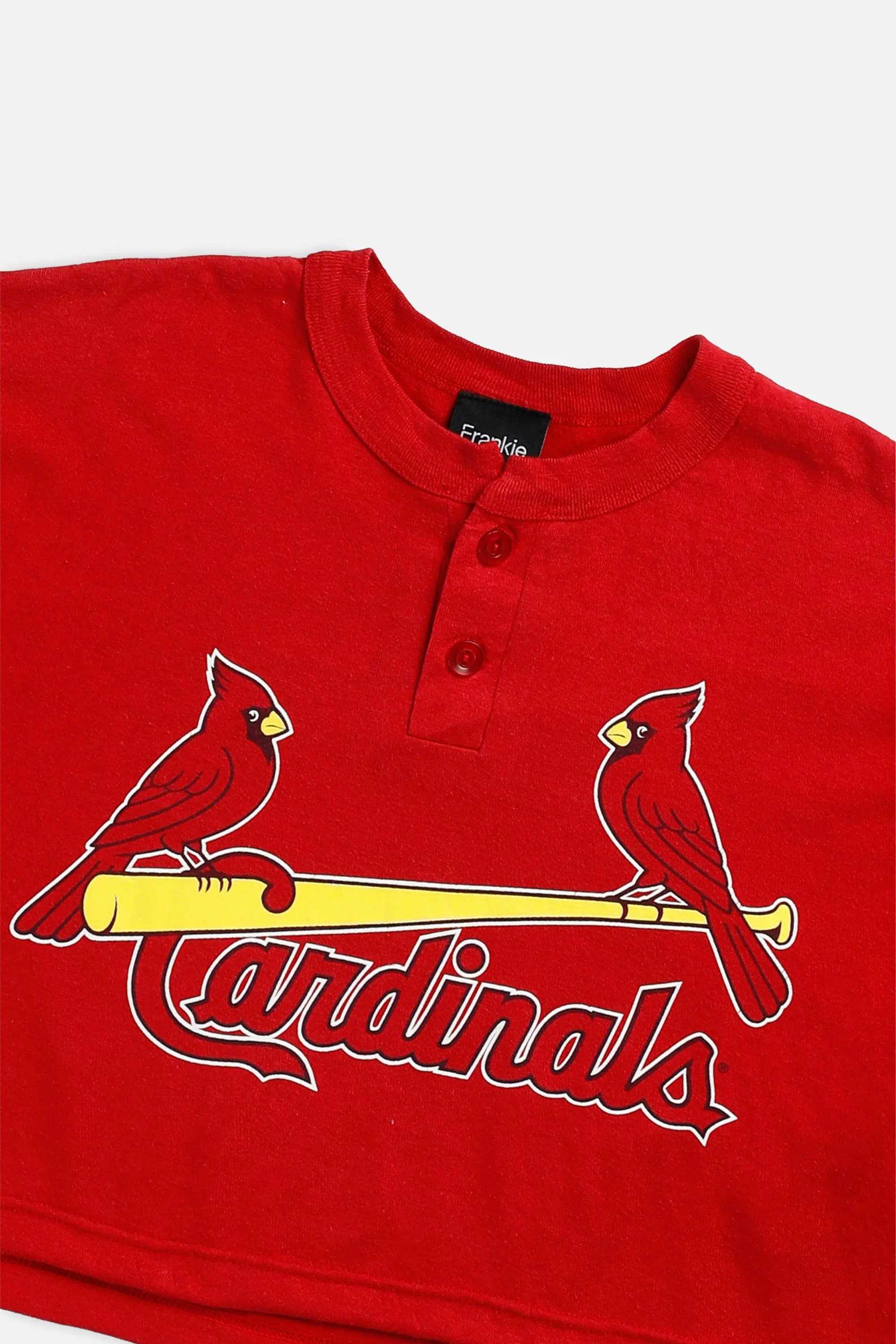 Rework St. Louis Cardinals MLB Crop Tee - M Frankie