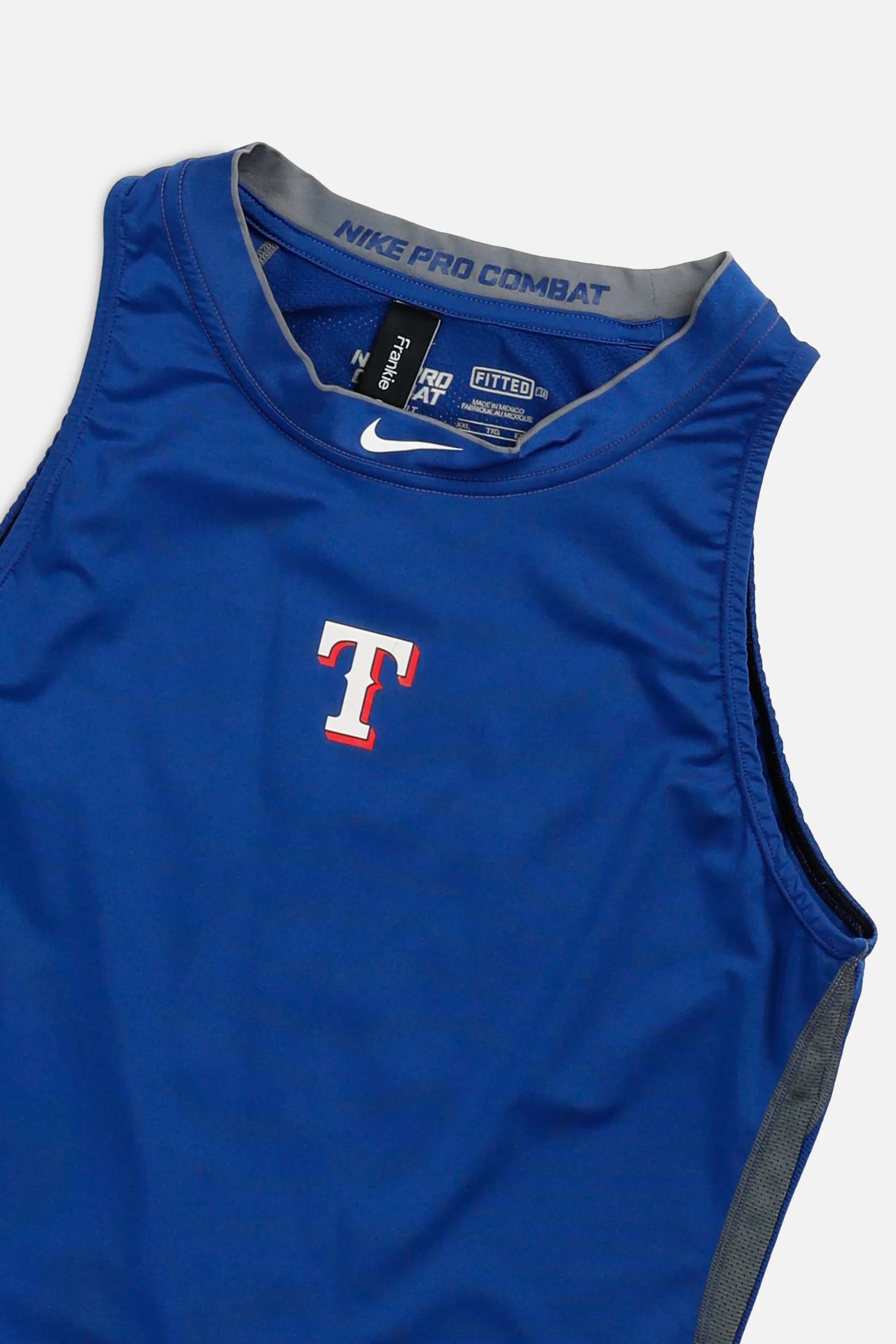 Rework Texas Rangers MLB Tank - L Frankie