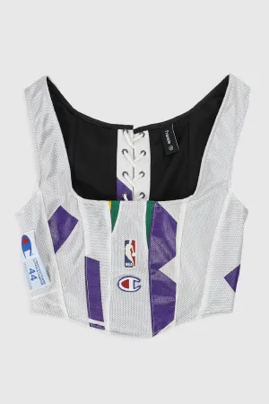 Rework Utah Jazz NBA Corset - XS Frankie