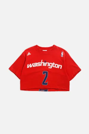 Rework Washington Wizards NBA Crop Tee - XS Frankie