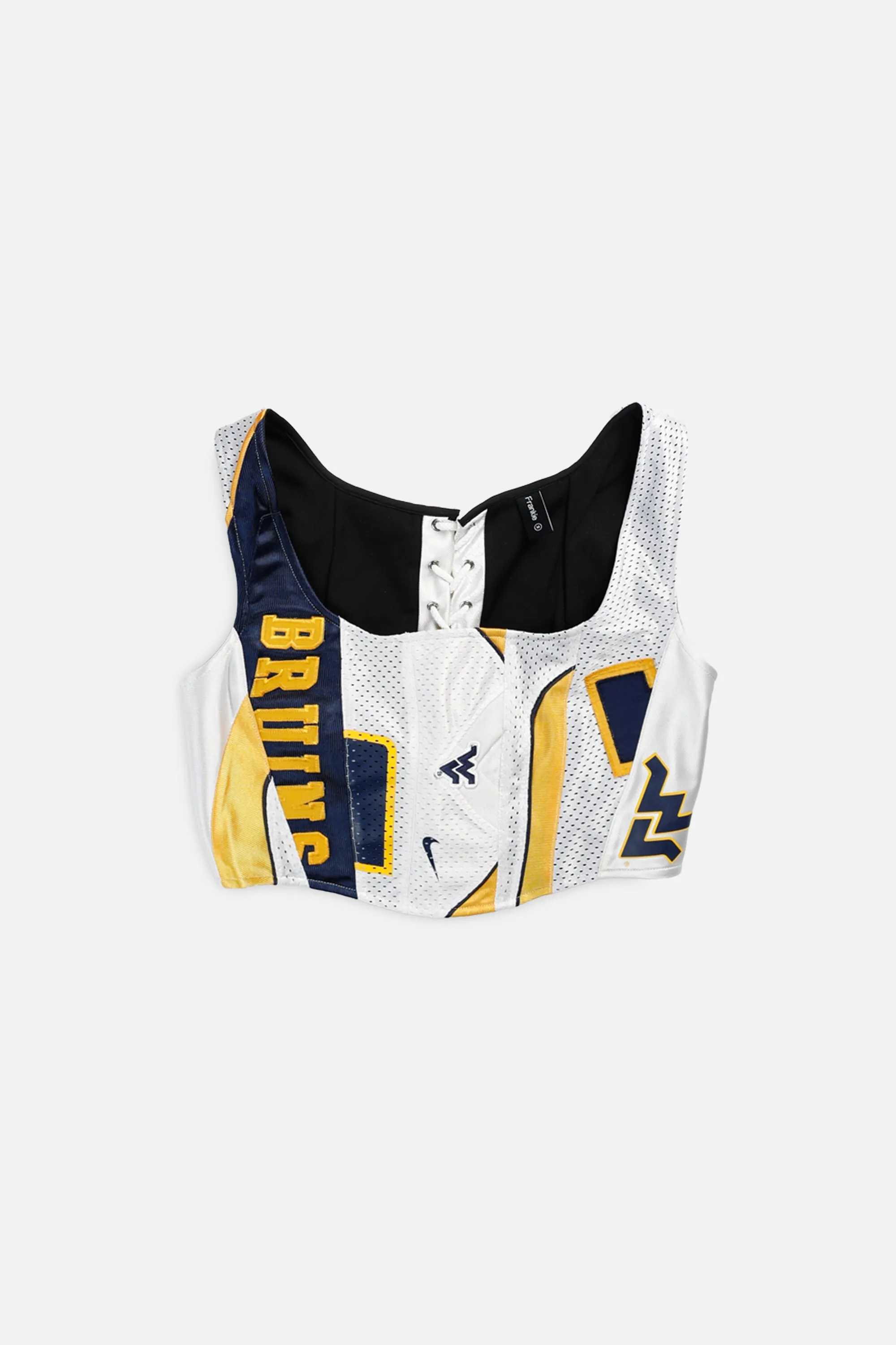 Rework West Virginia NCAA Corset - M Frankie