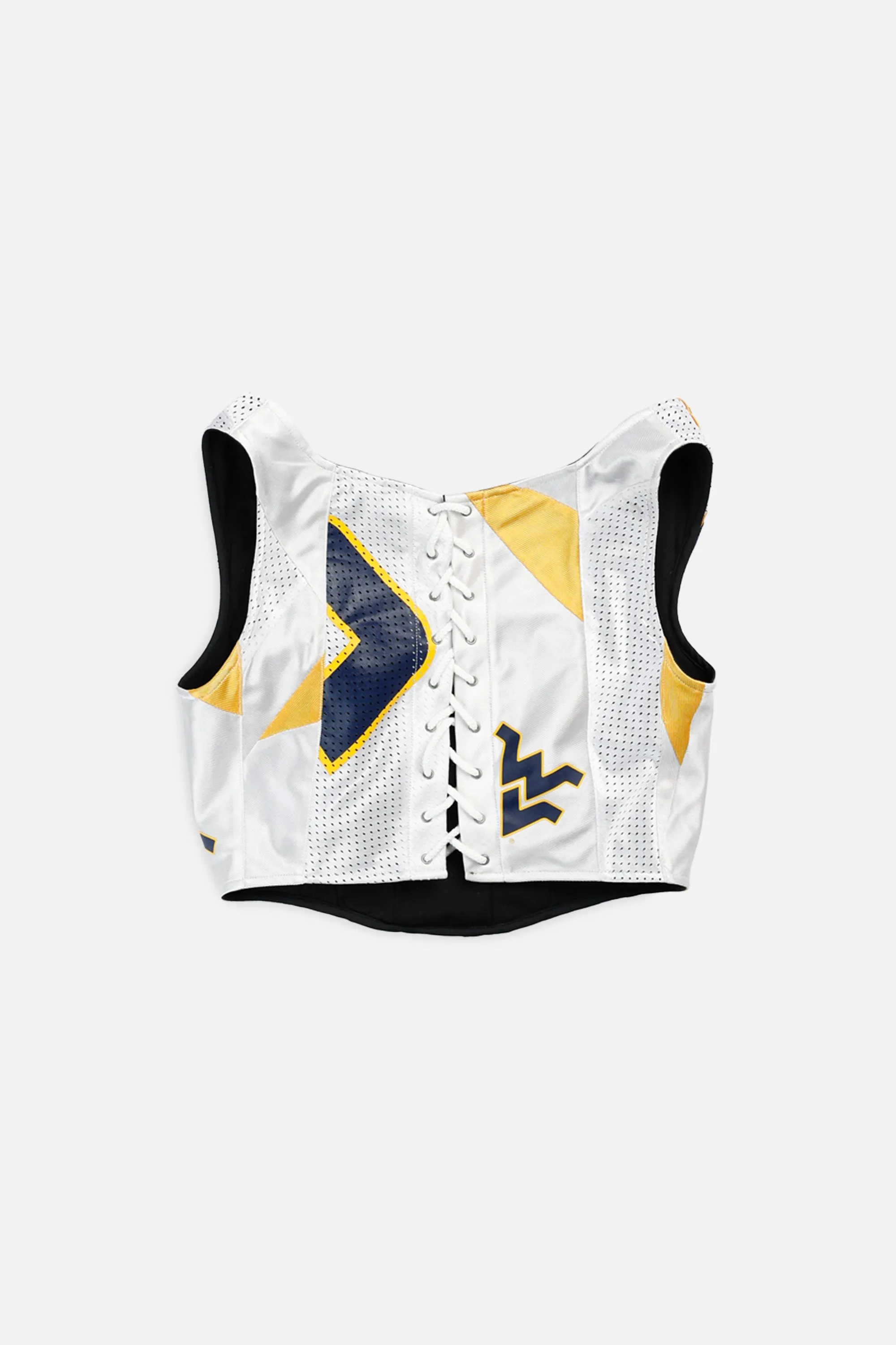 Rework West Virginia NCAA Corset - M Frankie