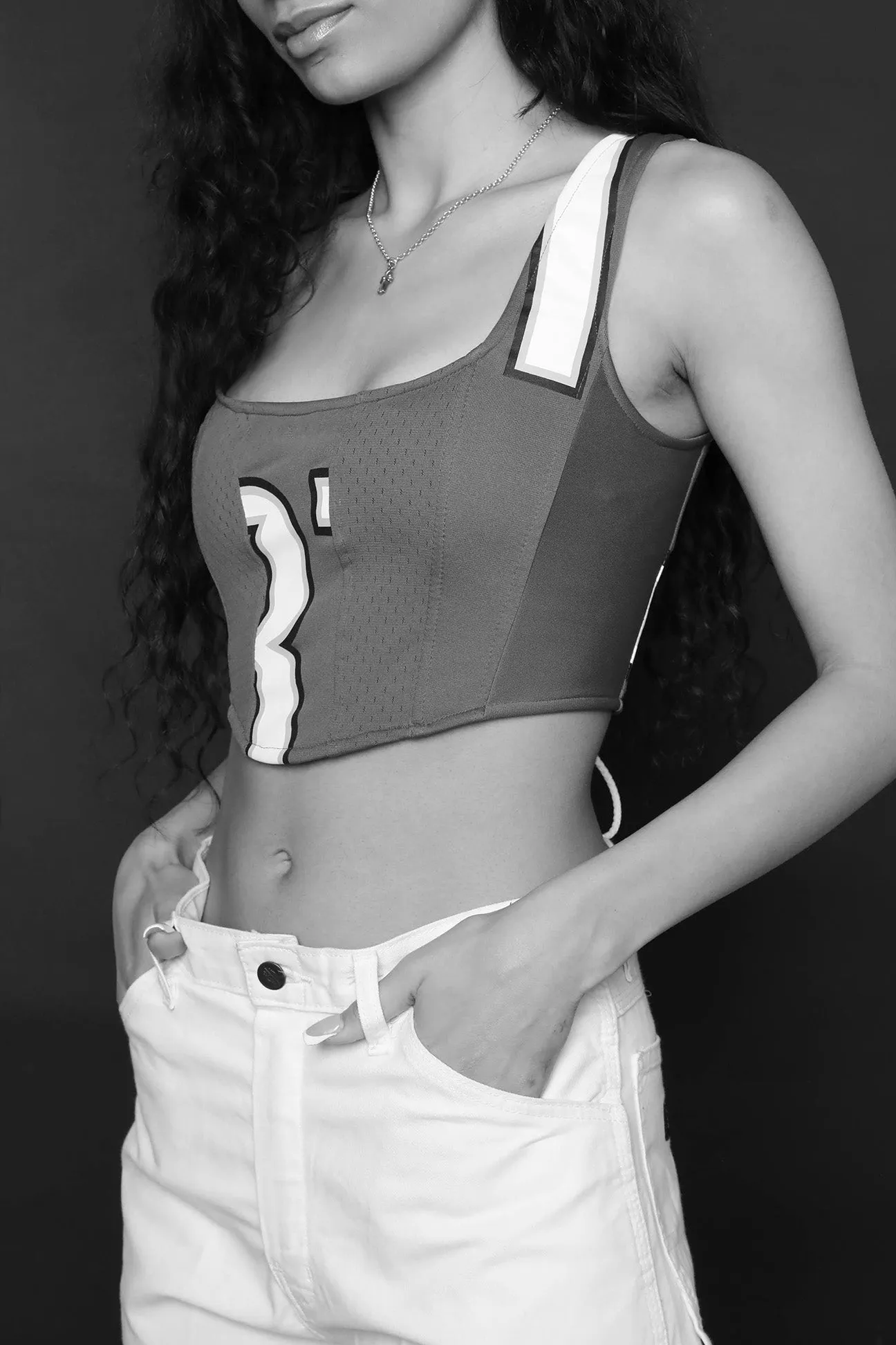 Rework West Virginia NCAA Corset - M Frankie