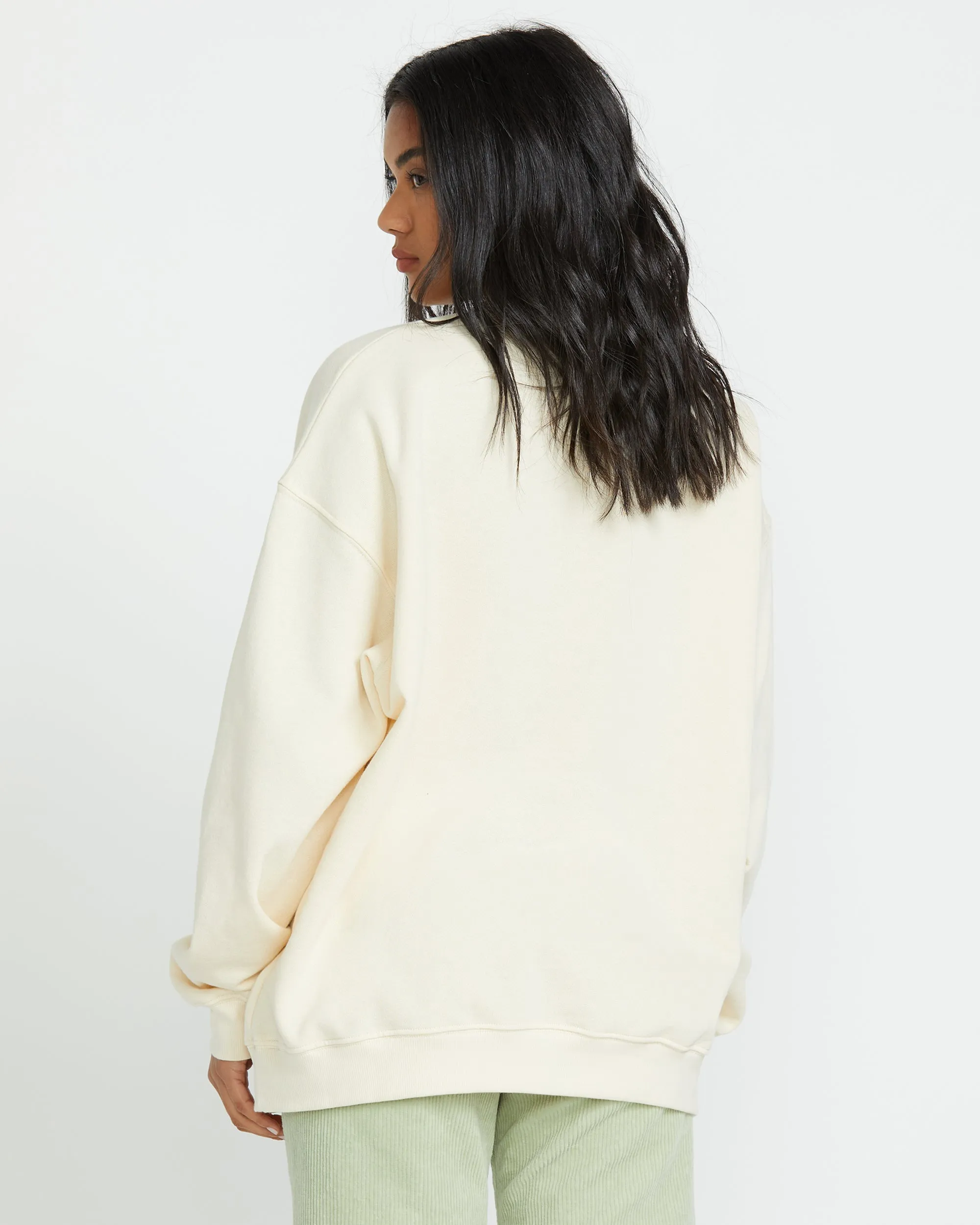 Ride In Crew Sweatshirt - Whitecap1 Billabong