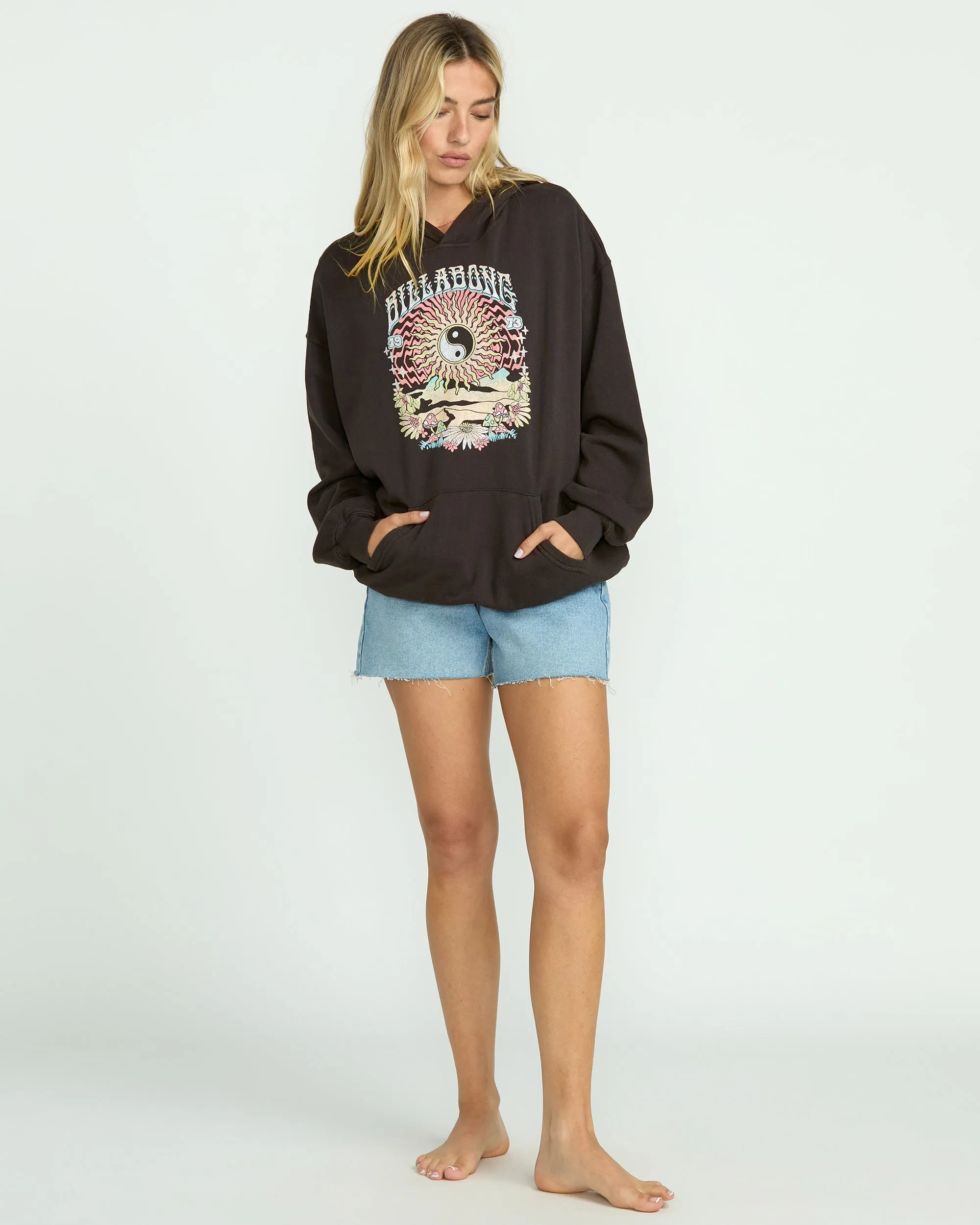 Ride Out Hoodie - Black Sands Billabong