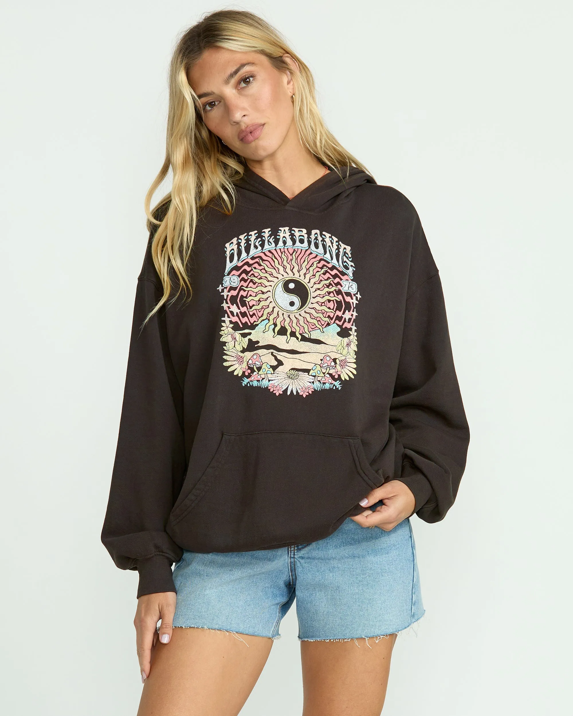 Ride Out Hoodie - Black Sands Billabong