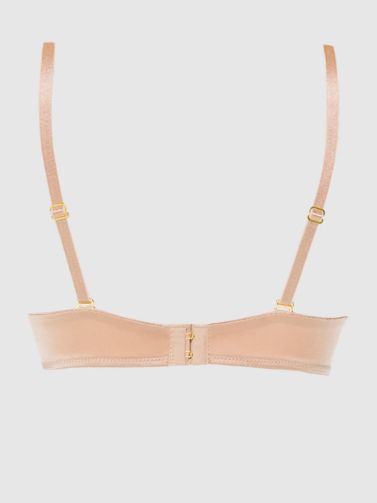 Rising Star Plunge Push Up Bra in Liquid Satin by Frederick's of Hollywood
