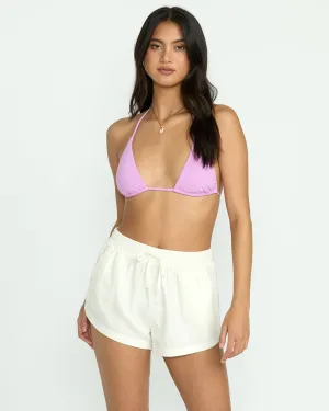 Road Trippin Elastic Waist Shorts - Salt Crystal Billabong