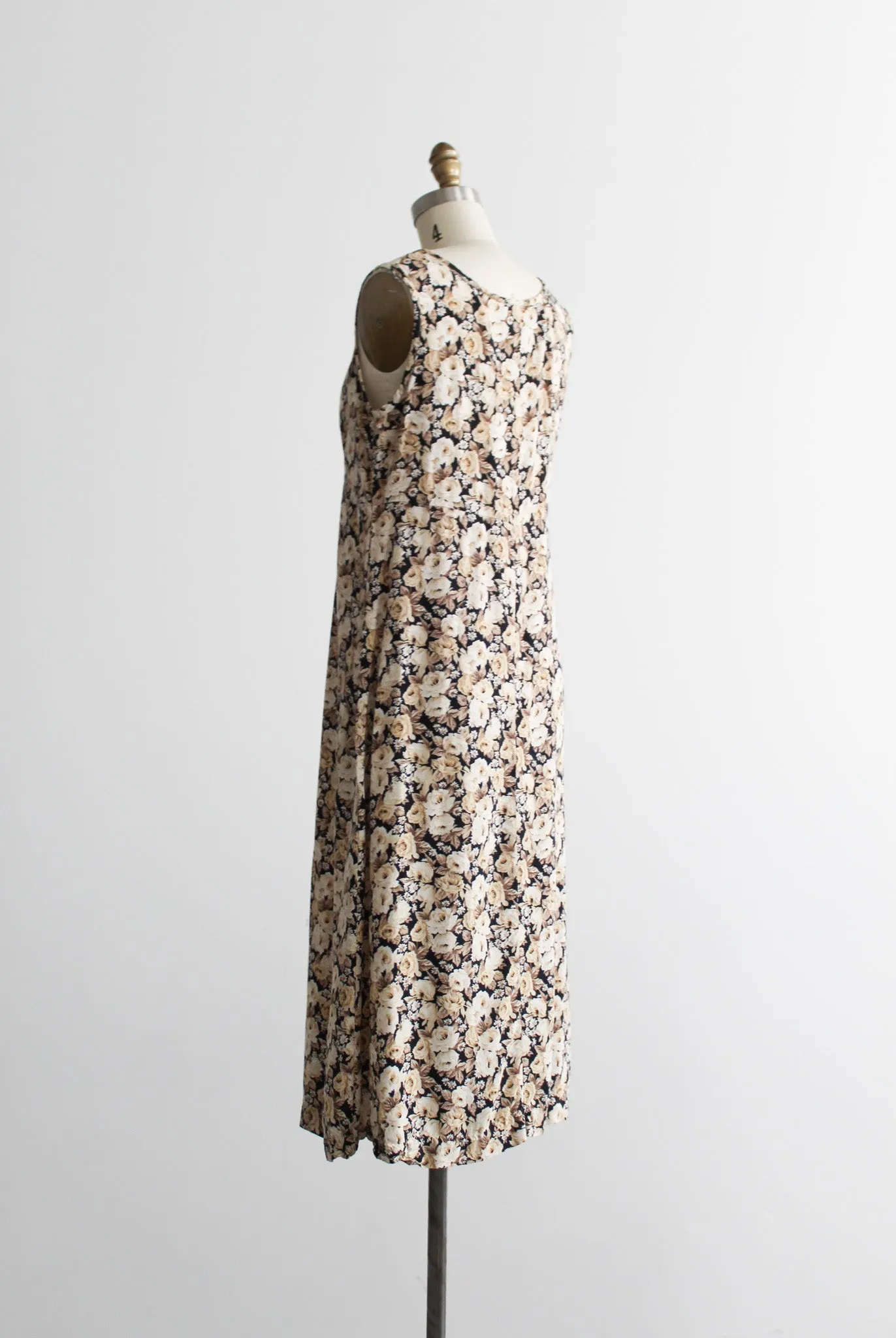 rosebloom day dress 1919 Vintage