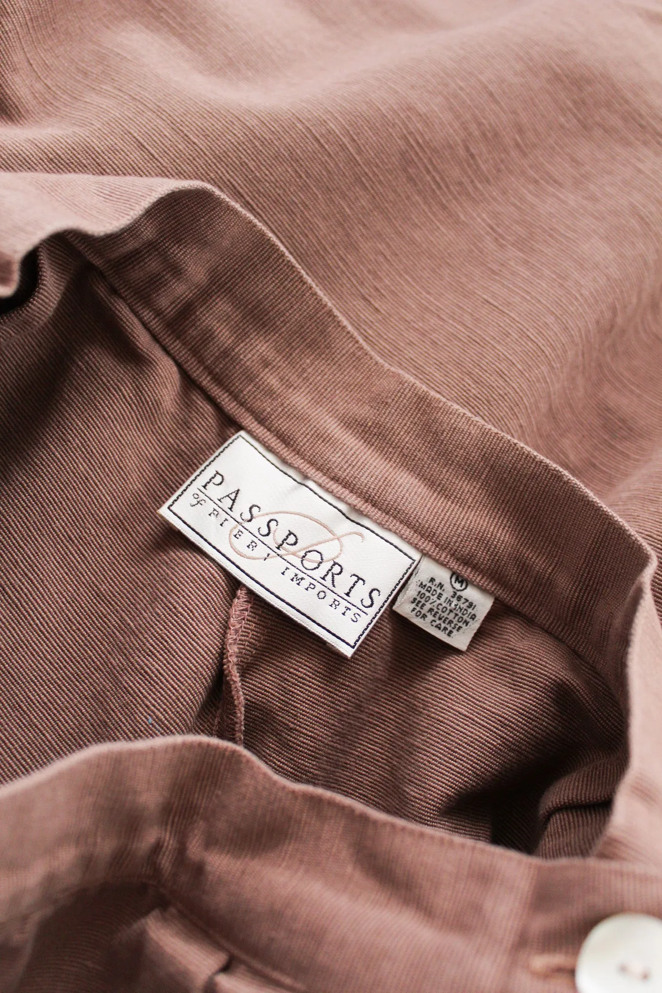 rosewood cotton shorts 1919 Vintage