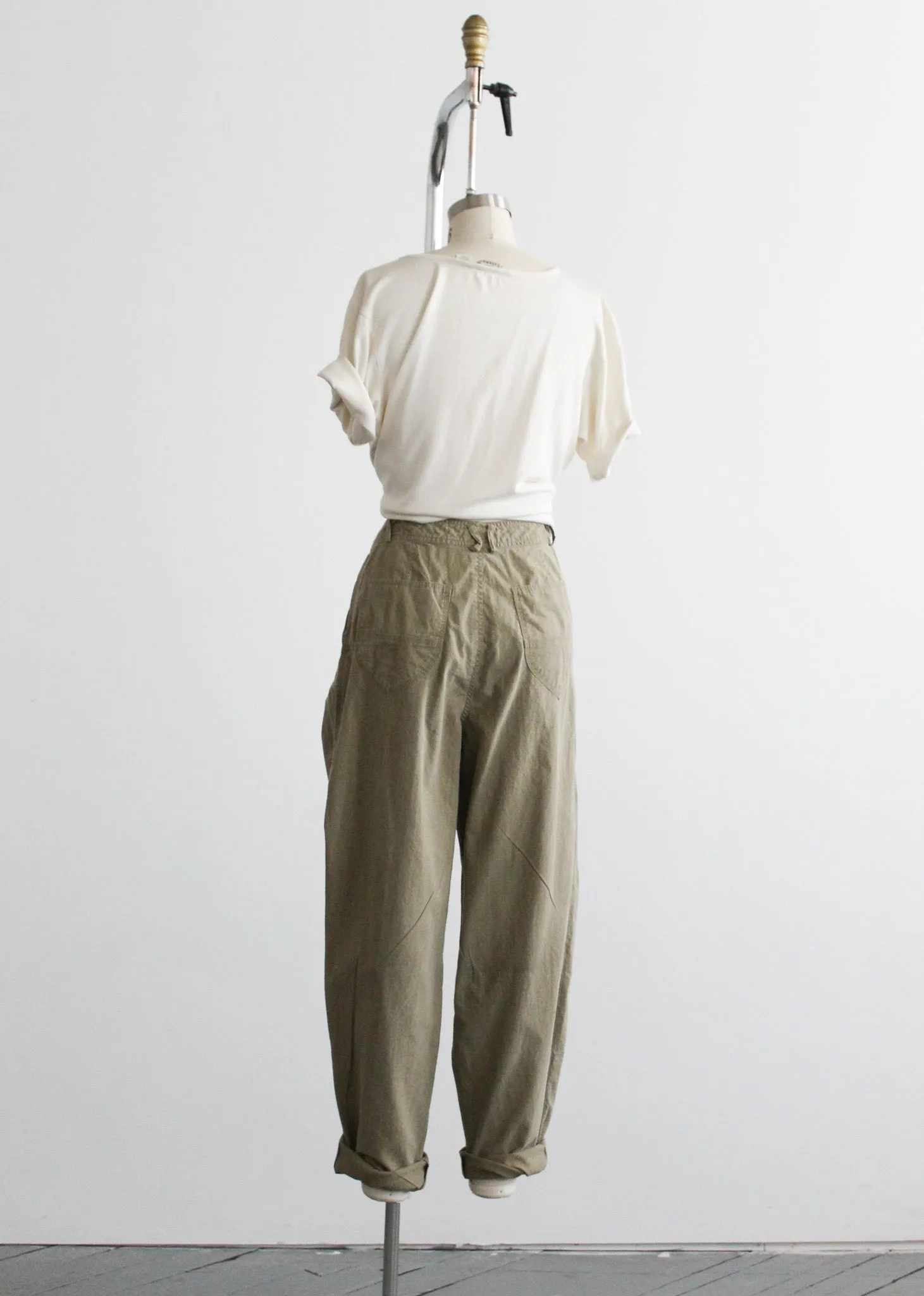 saltwhite silk tee 1919 Vintage