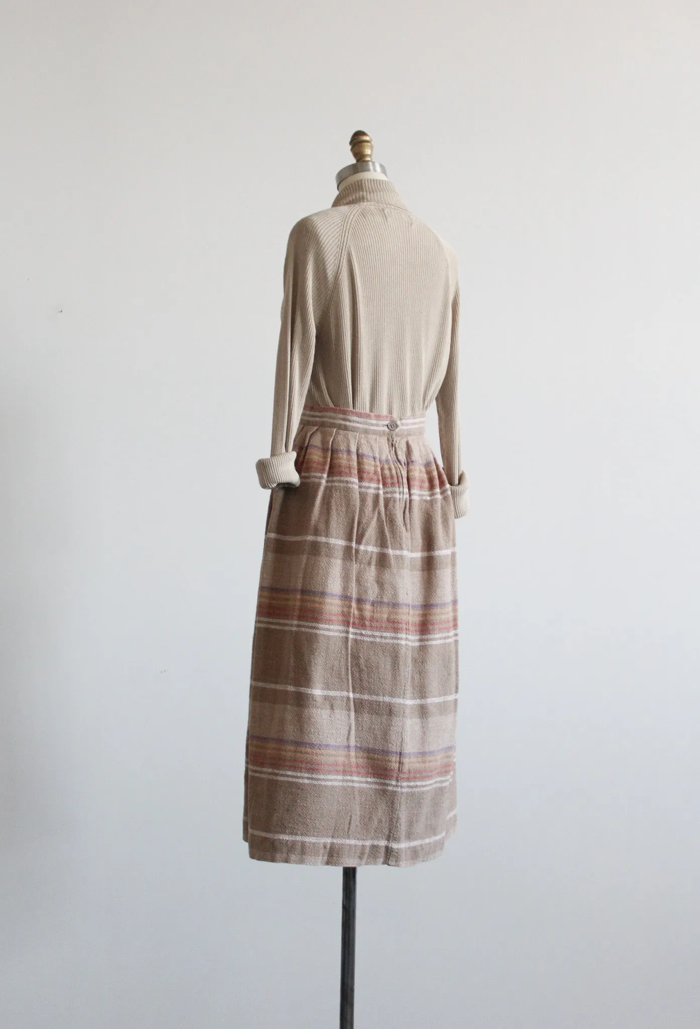 sandstone midi skirt