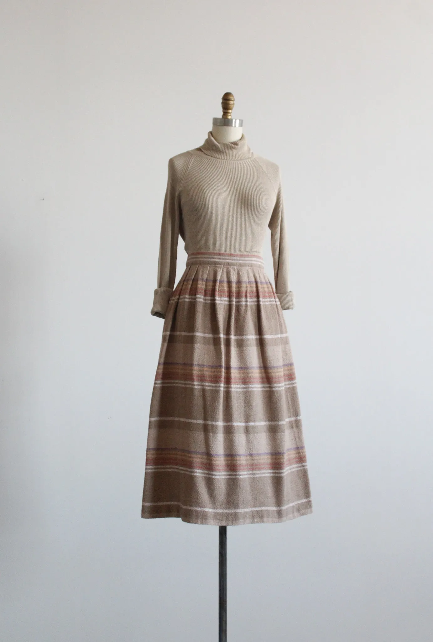 sandstone midi skirt