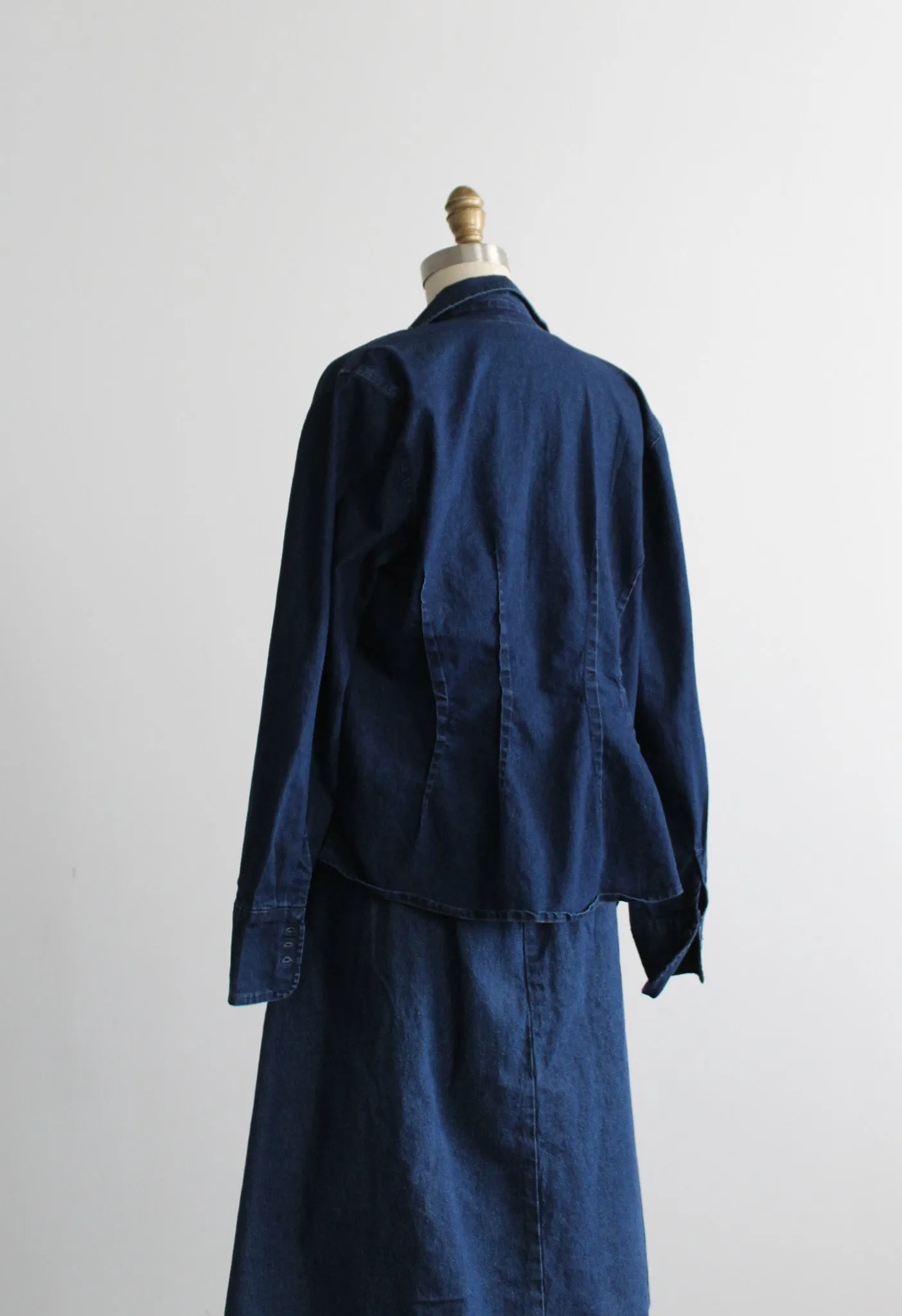 santa cruz indigo denim jacket 1919 Vintage