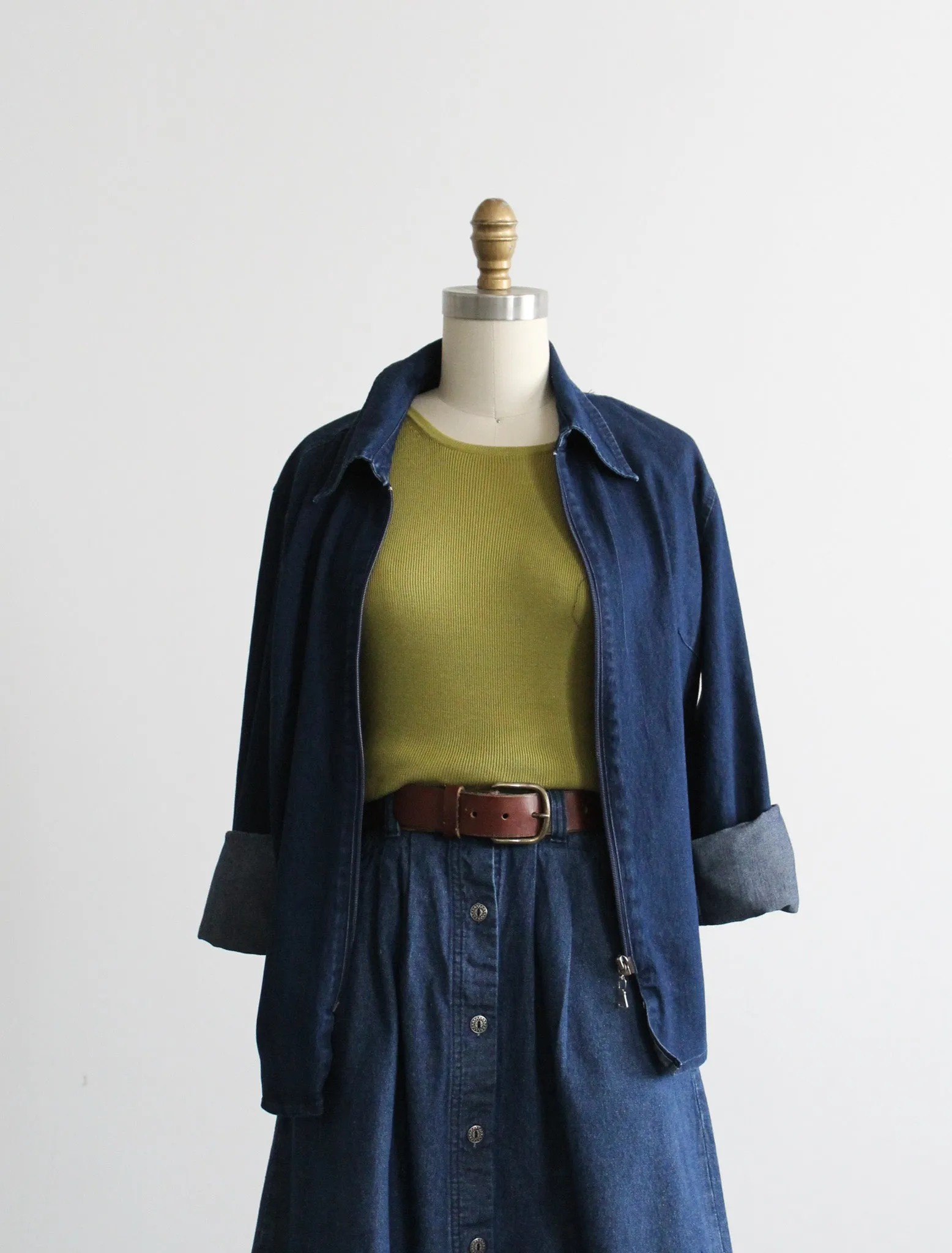santa cruz indigo denim jacket 1919 Vintage