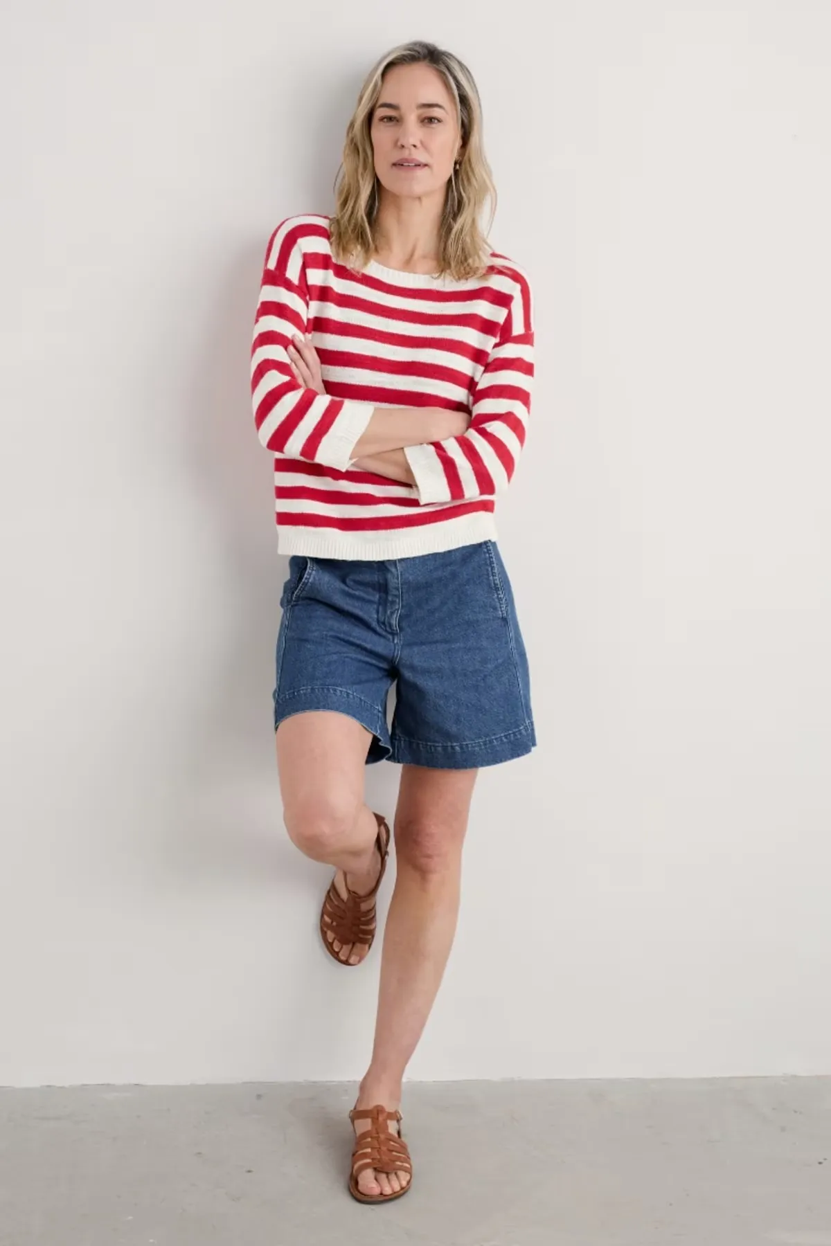 Seasalt Knavock Striped Jumper