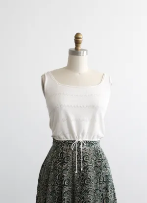 seasalt knit tank 1919 Vintage