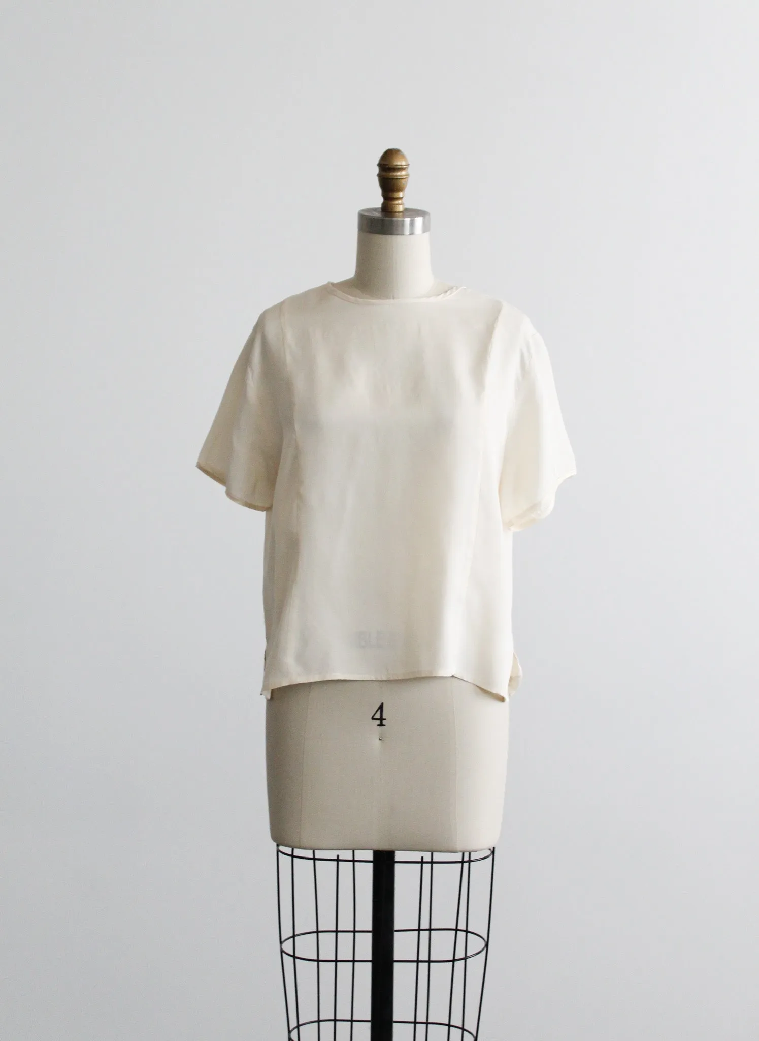 seasalt silk tee 1919 Vintage