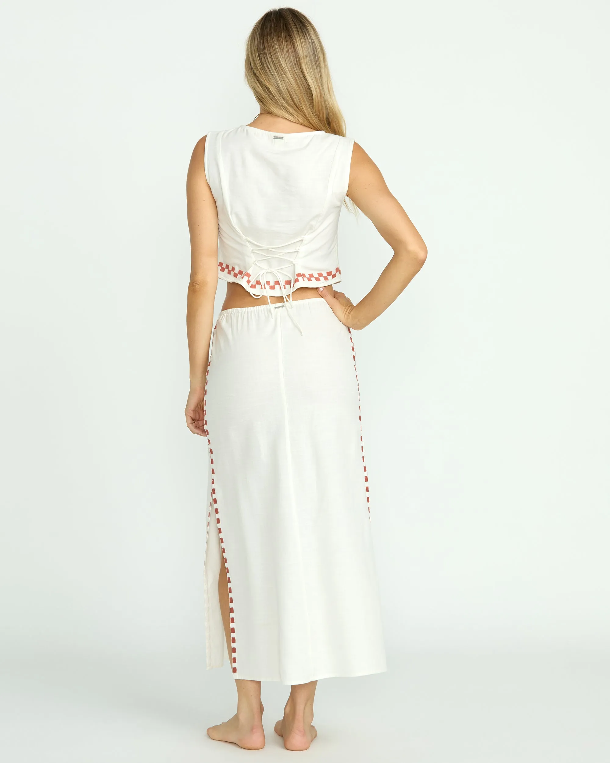Secret Cove Skirt - Salt Crystal Billabong