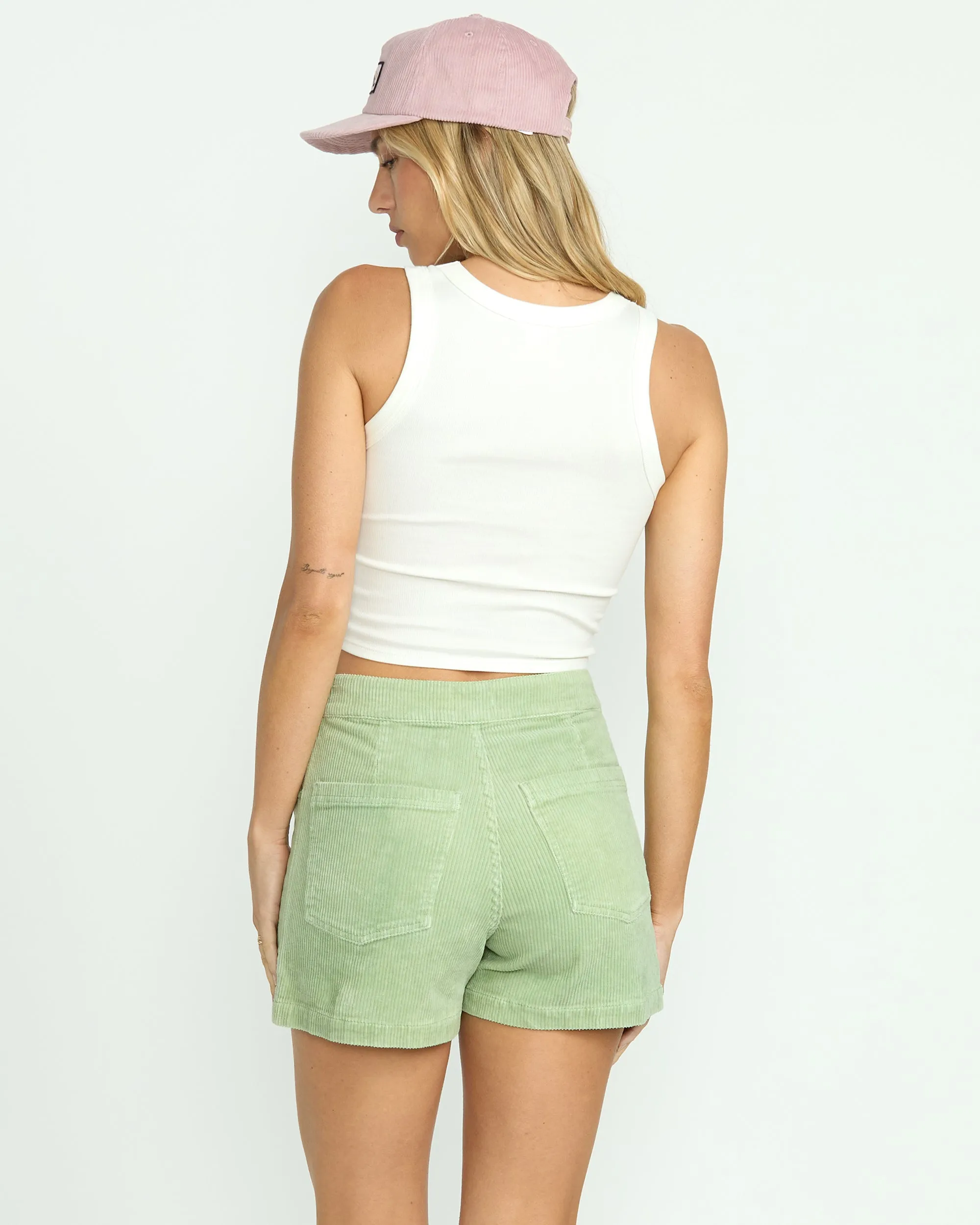 Set The Tone Cord Short - Pistachio Billabong