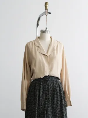 silk poet blouse 1919 Vintage
