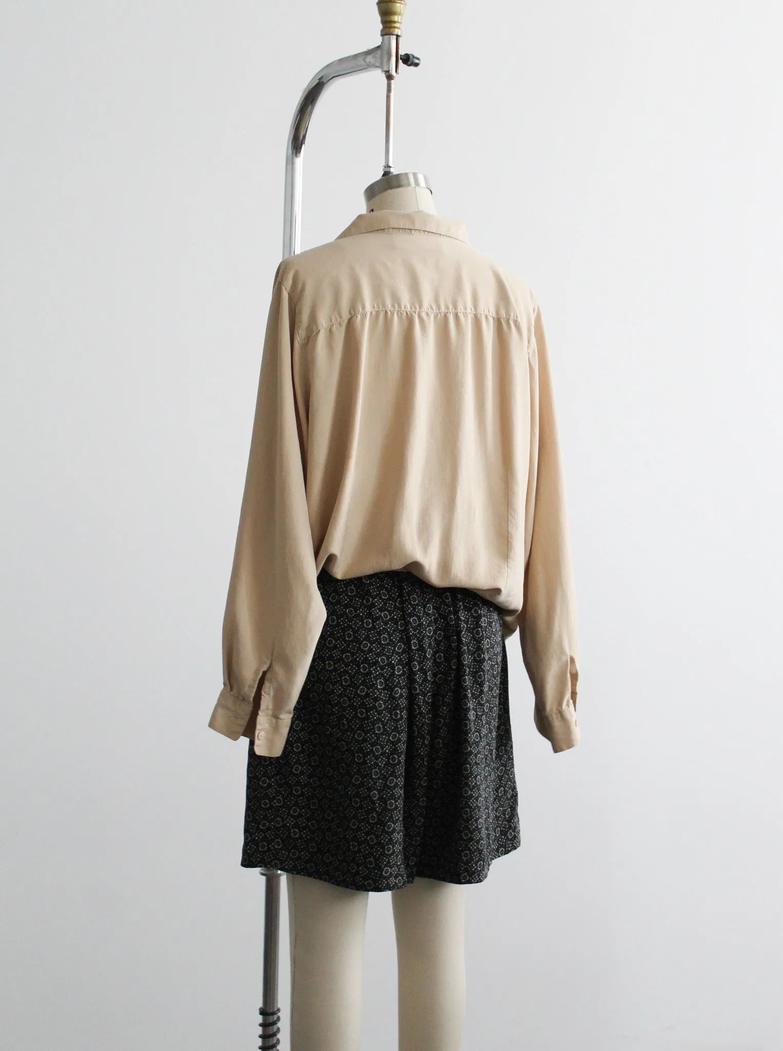 silk poet blouse 1919 Vintage