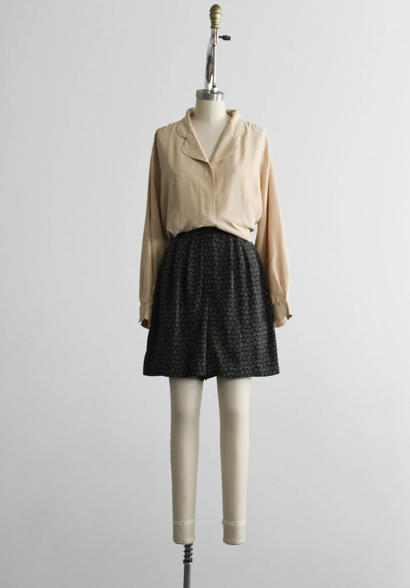 silk poet blouse 1919 Vintage