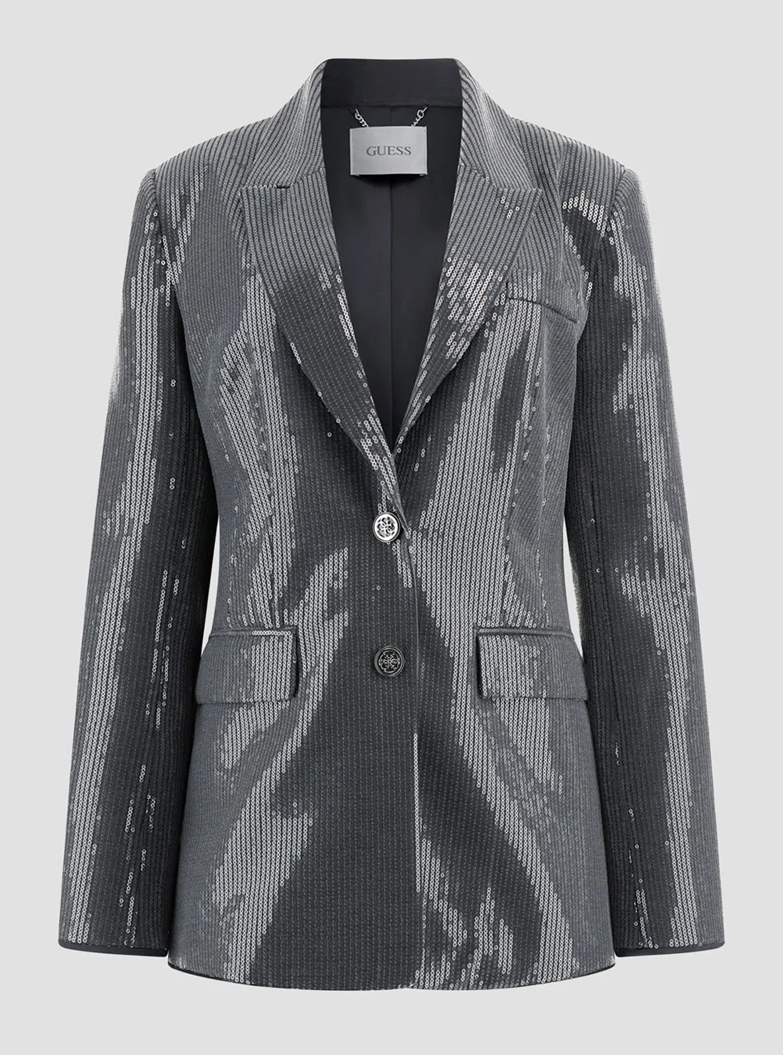 Silver Doris Blazer Guess