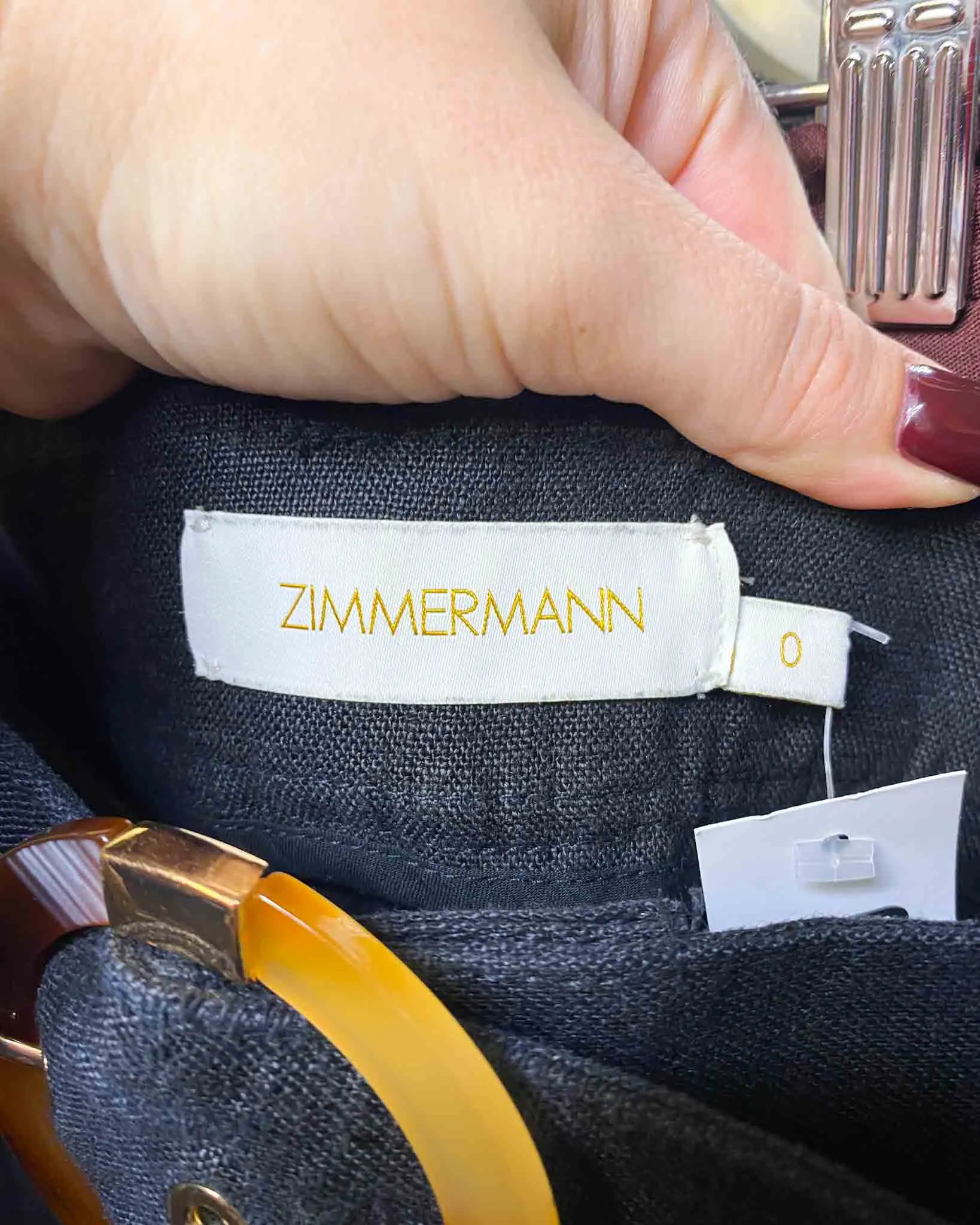 Size 0 (6) | Zimmermann Linen Palazzo Pants