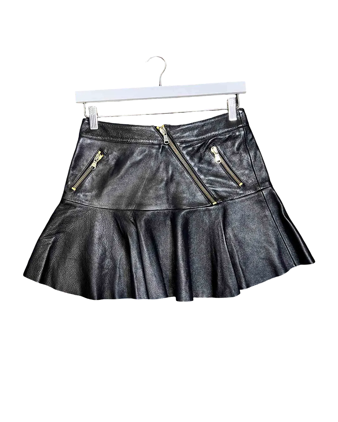 Size 12 | Red Valentino Leather Skirt